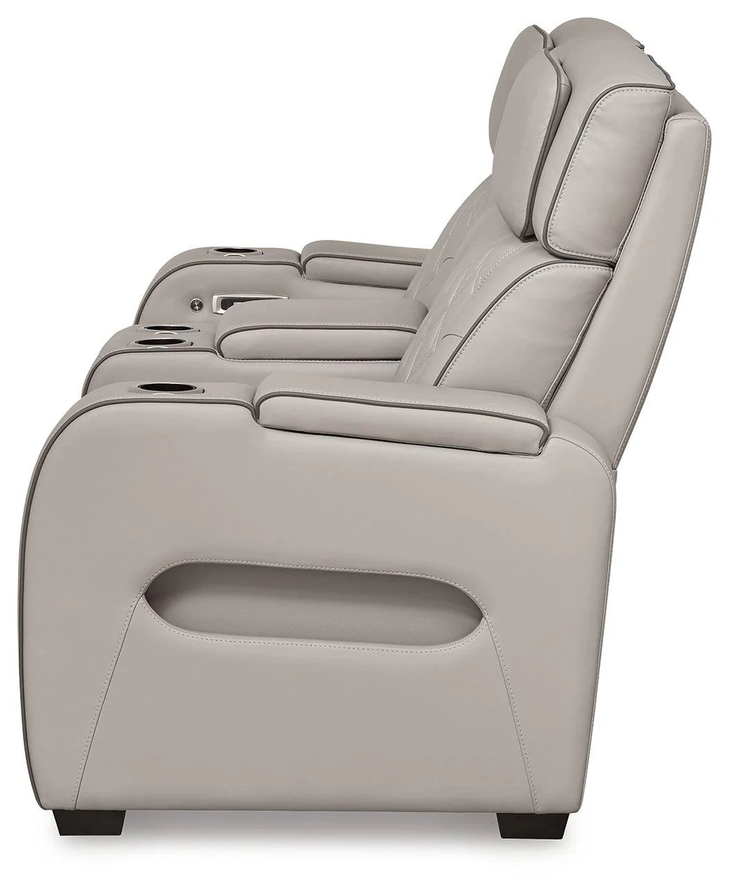 Boyington Gray Power Reclining Loveseat - Image 5
