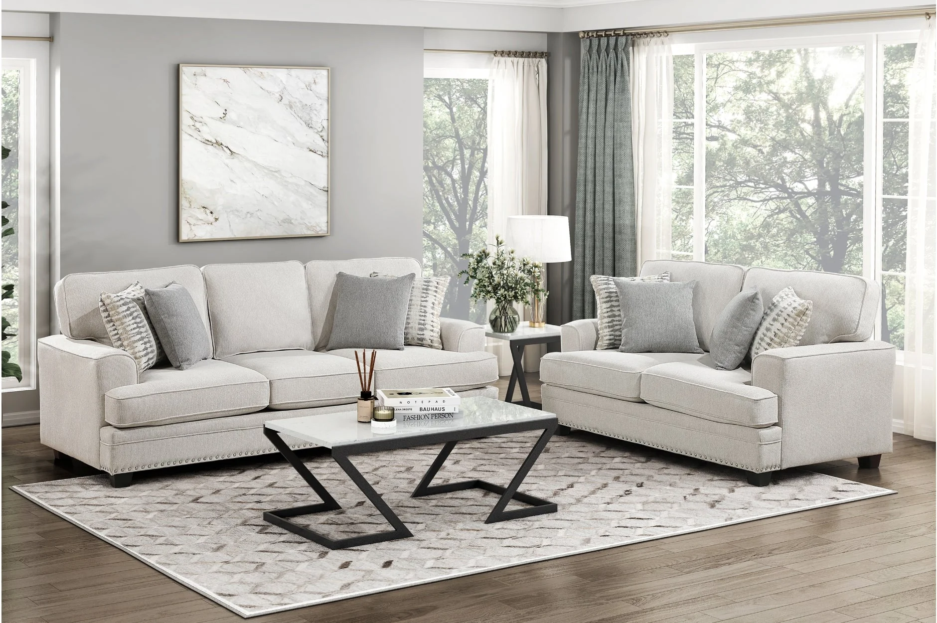 Bradford Sand Sofa - Image 2