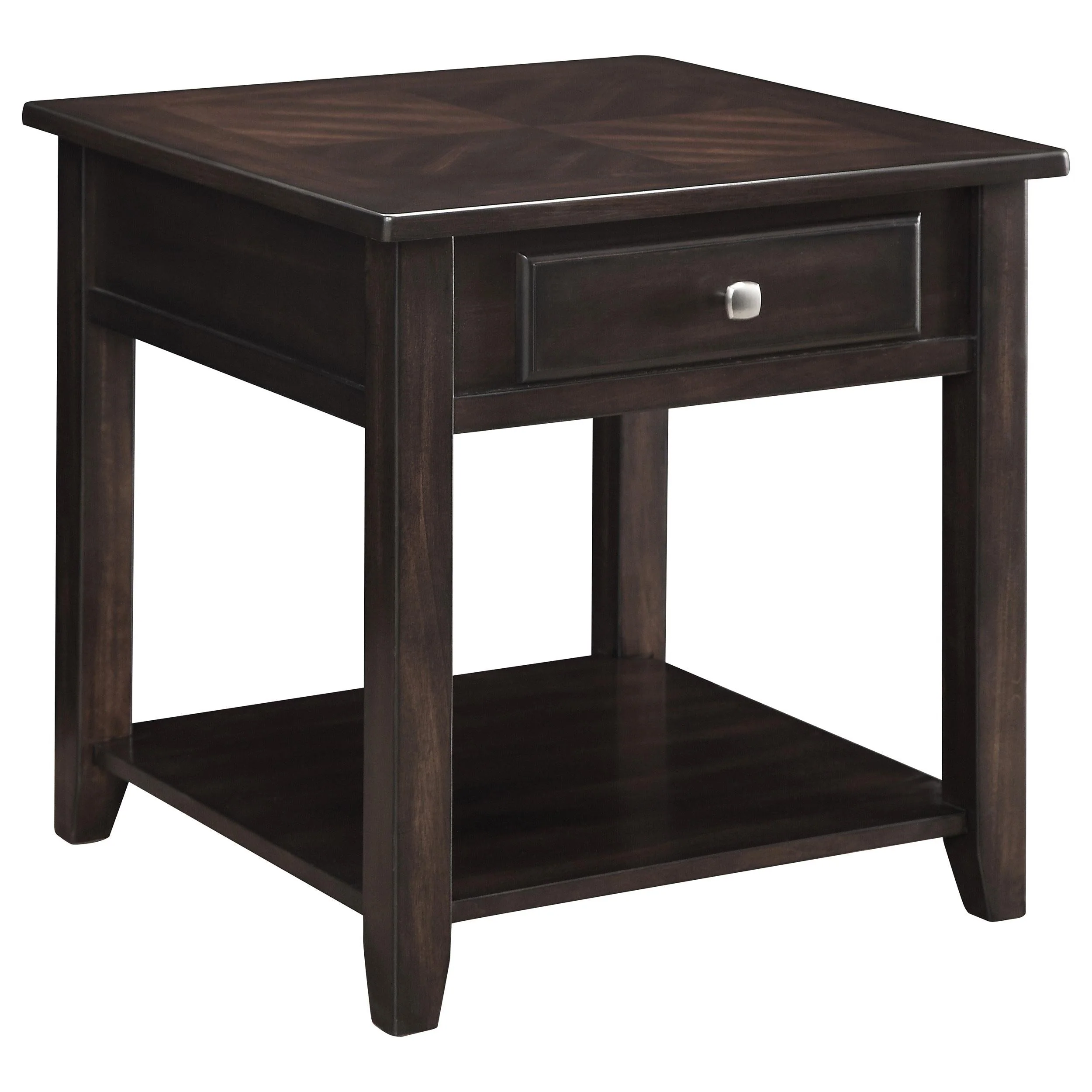 Bradford Walnut 2-Piece Lift Top Coffee and End Table Set - Image 5