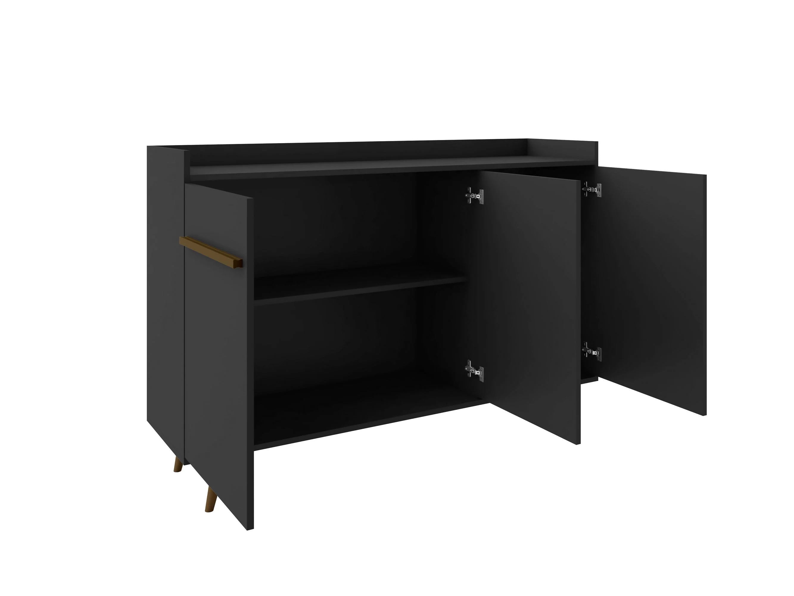 Bradley 53.54 Buffet Stand in Black - Image 4