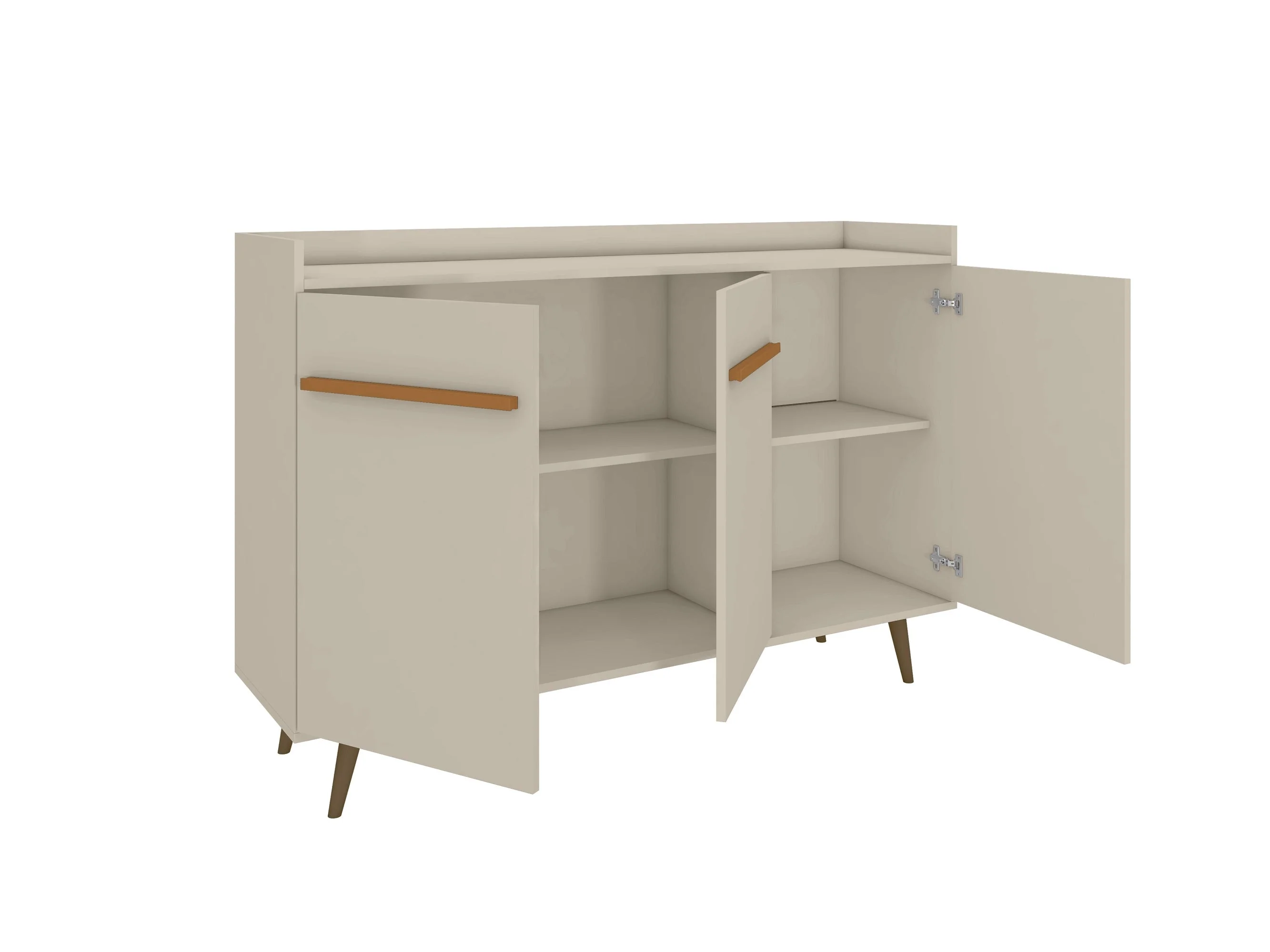 Bradley 53.54 Buffet Stand in Off White - Image 4