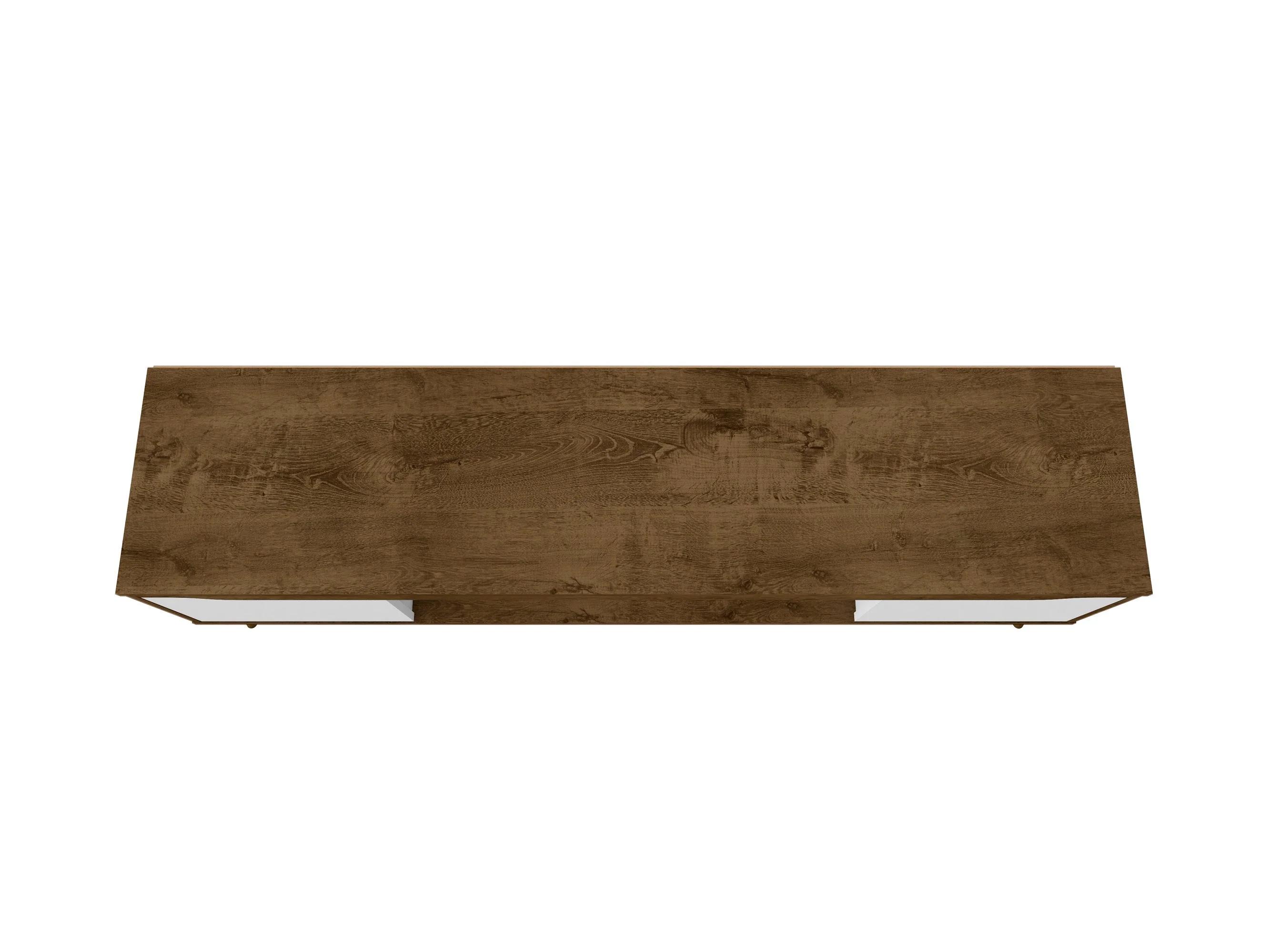 Bradley 62.99 TV Stand in Rustic Brown and White - Image 8