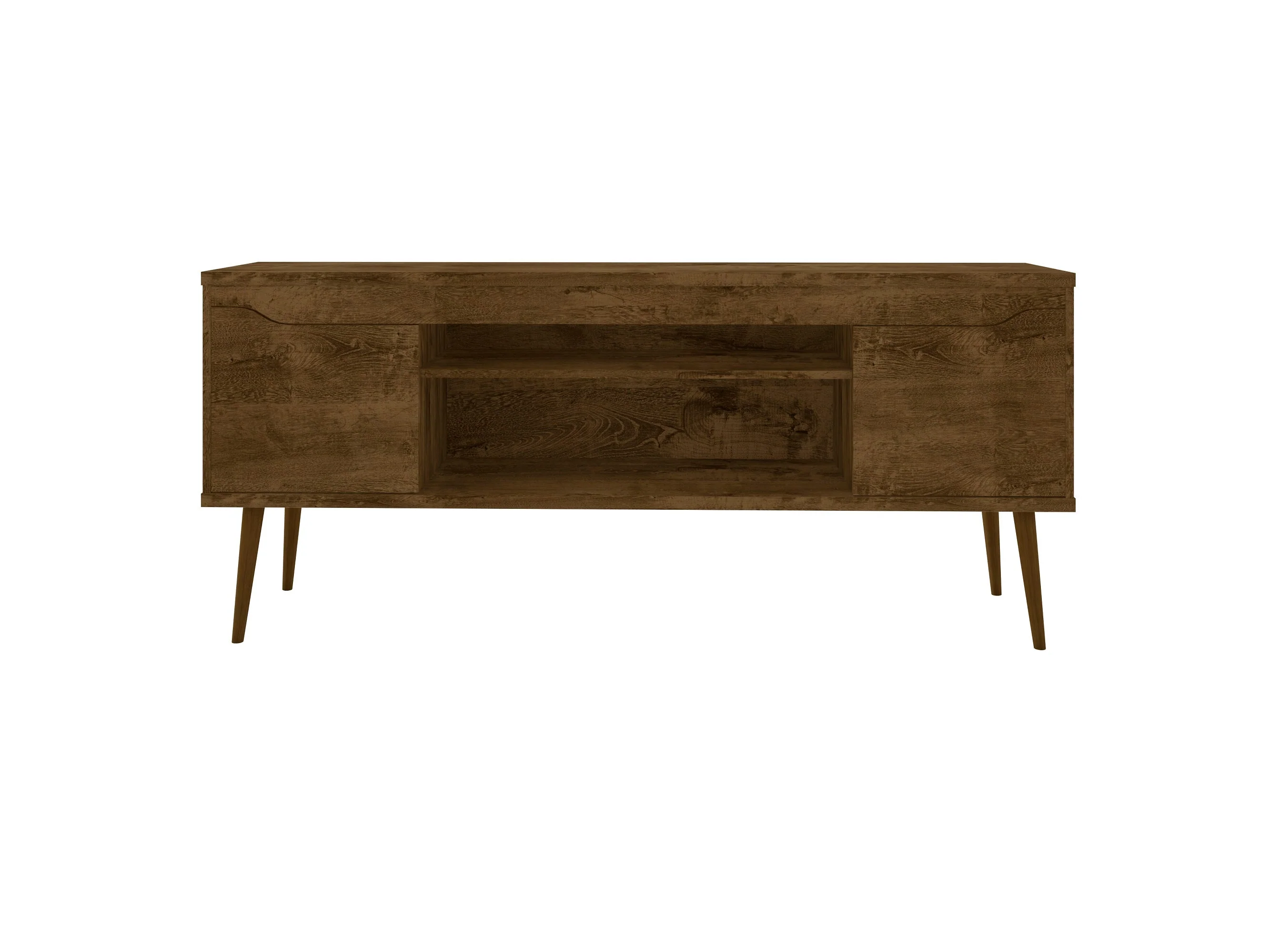 Bradley 62.99 TV Stand in Rustic Brown - Image 9