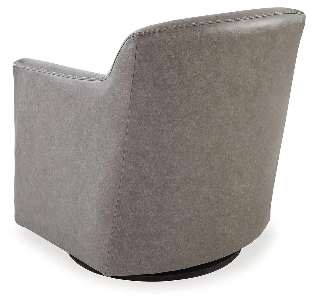 Bradney Fossil Swivel Accent Chair - Image 5