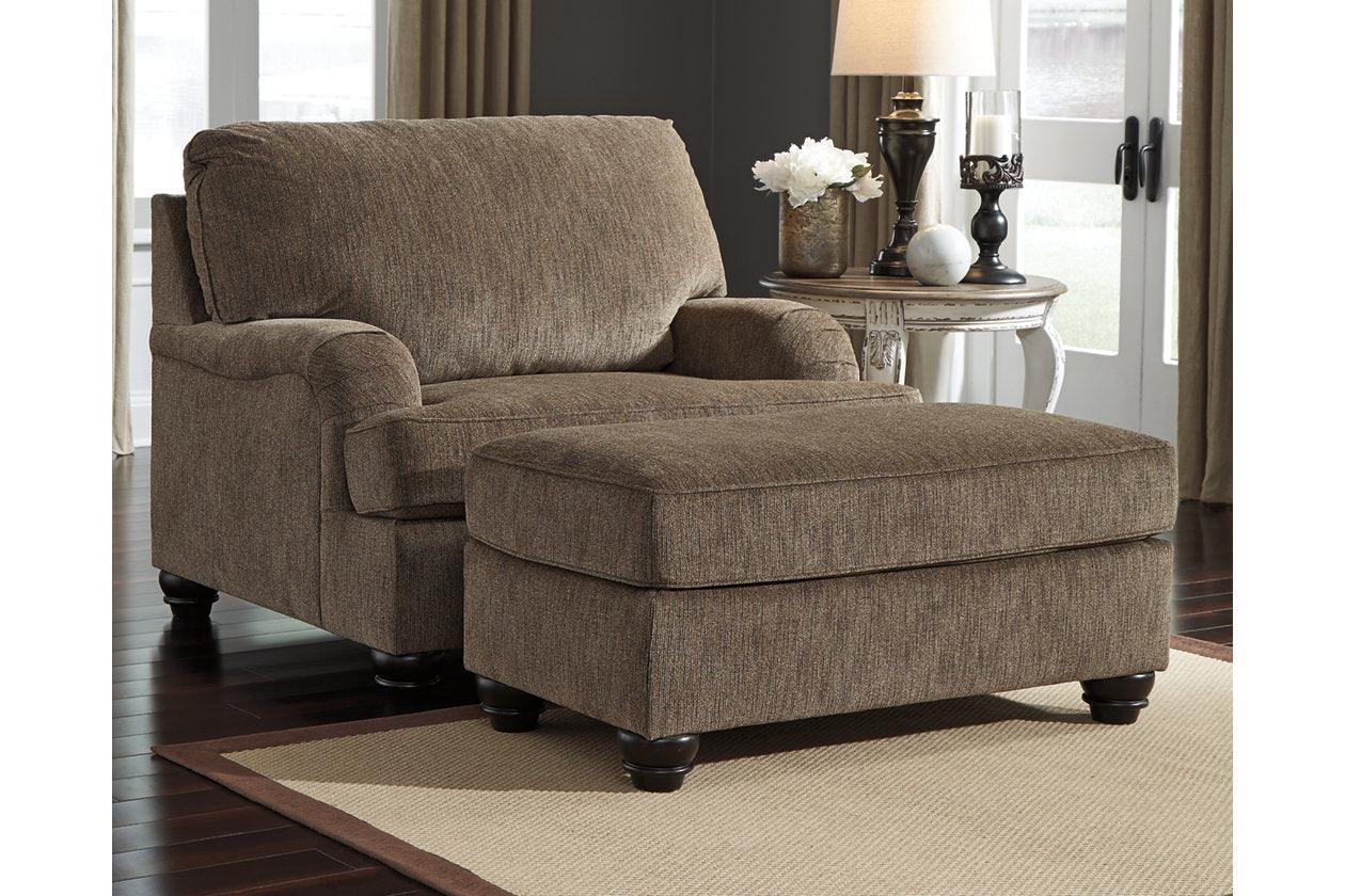 Braemar Brown Ottoman - Image 5