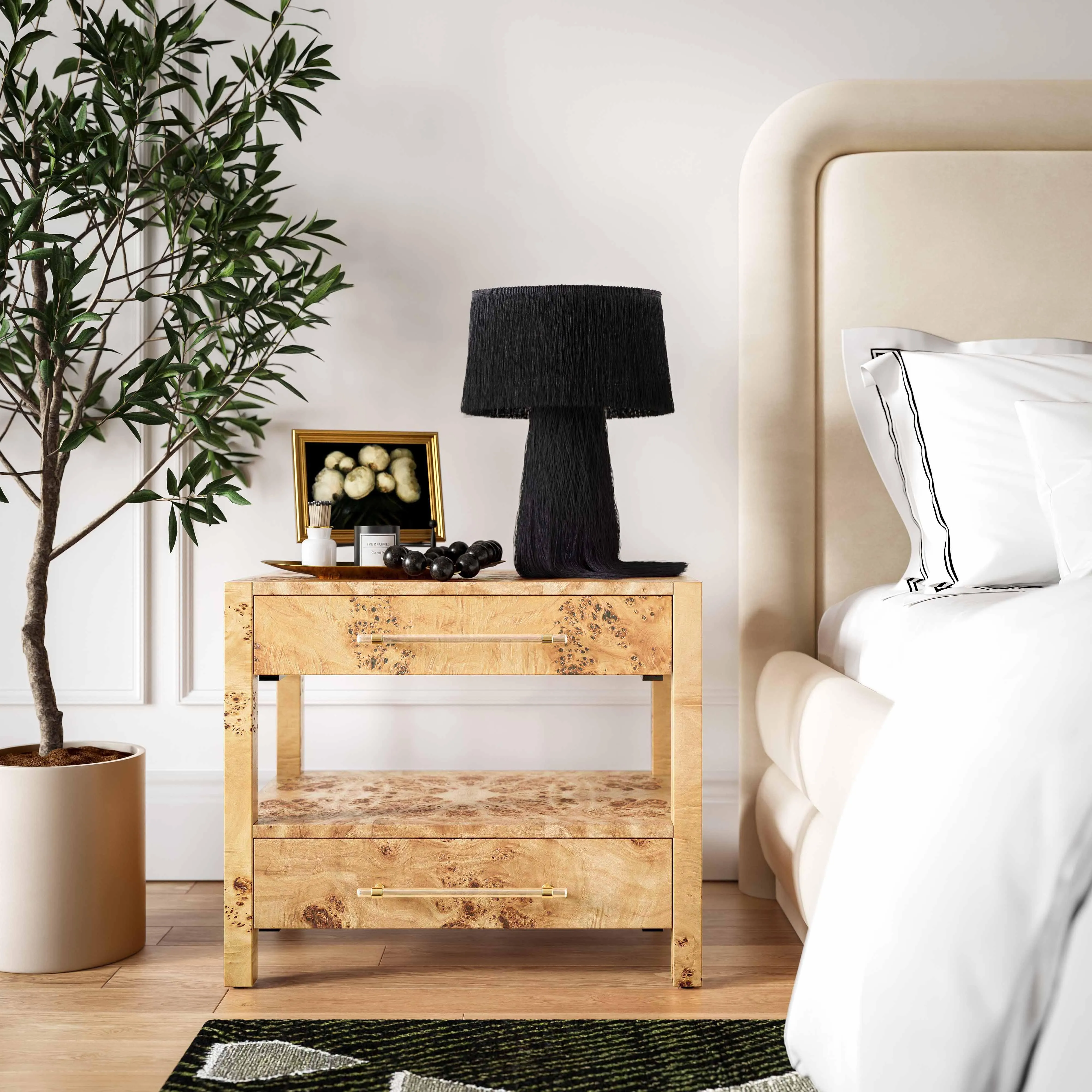 Brandyss Burl Nightstand - Image 3