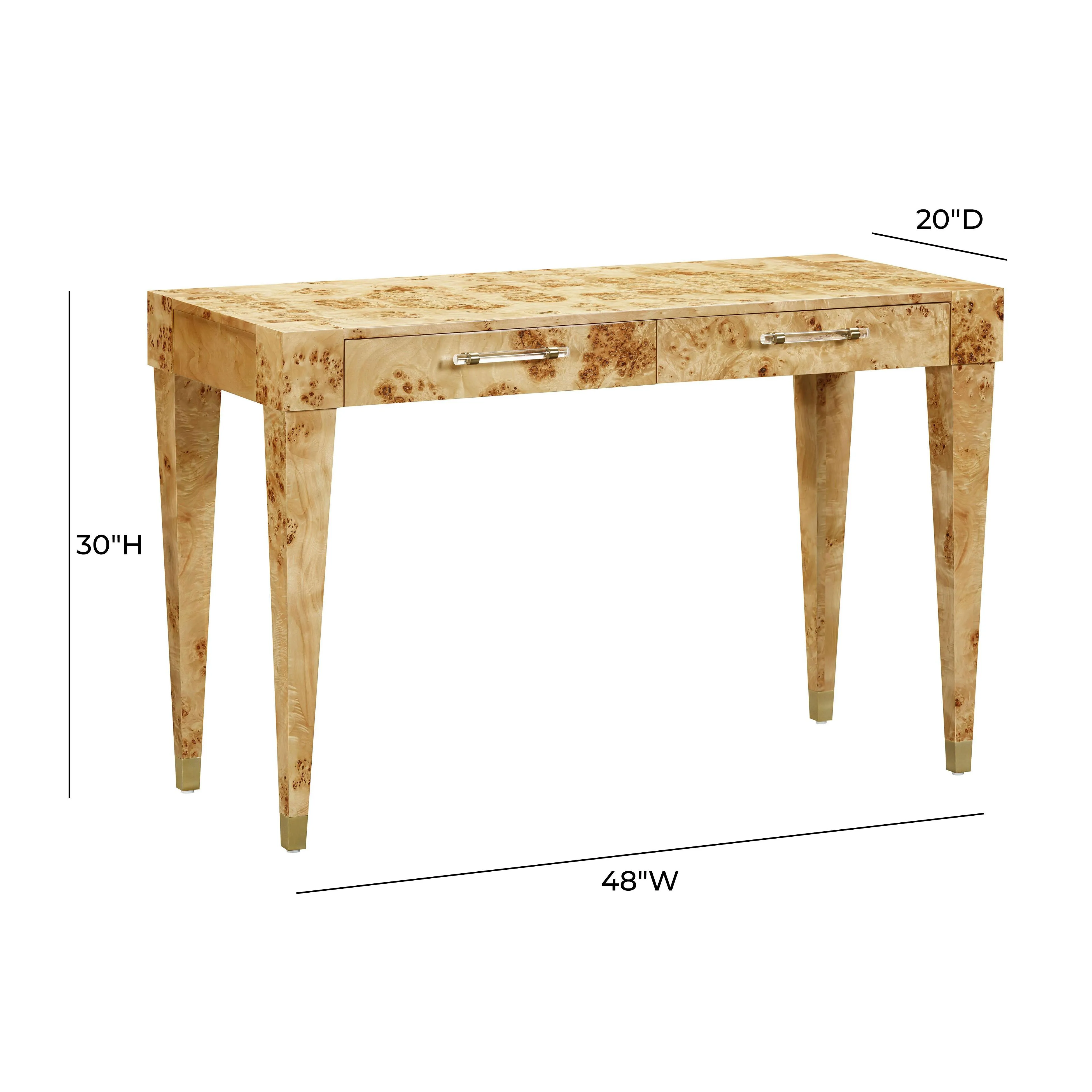 Brandyss Burl Work Desk - Image 8
