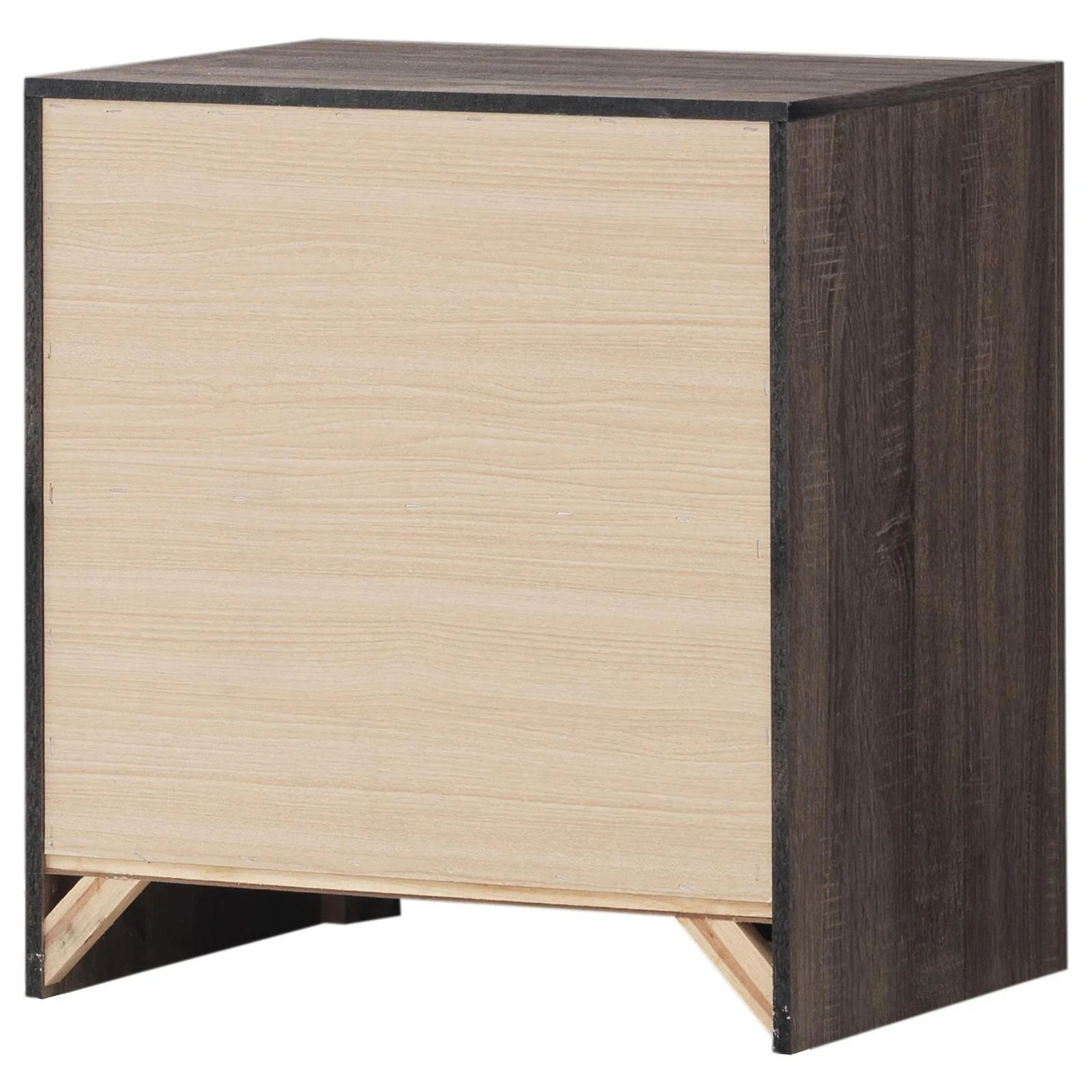 Brantford Barrel Oak 2-Drawer Nightstand - Image 8