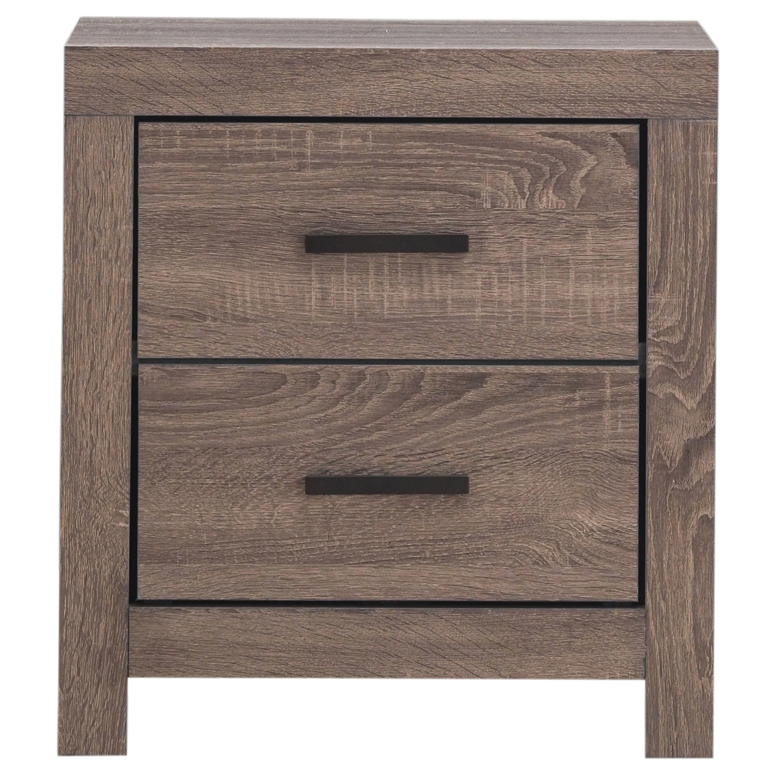 Brantford Barrel Oak 4-Piece Queen Storage Bedroom Set - Image 6