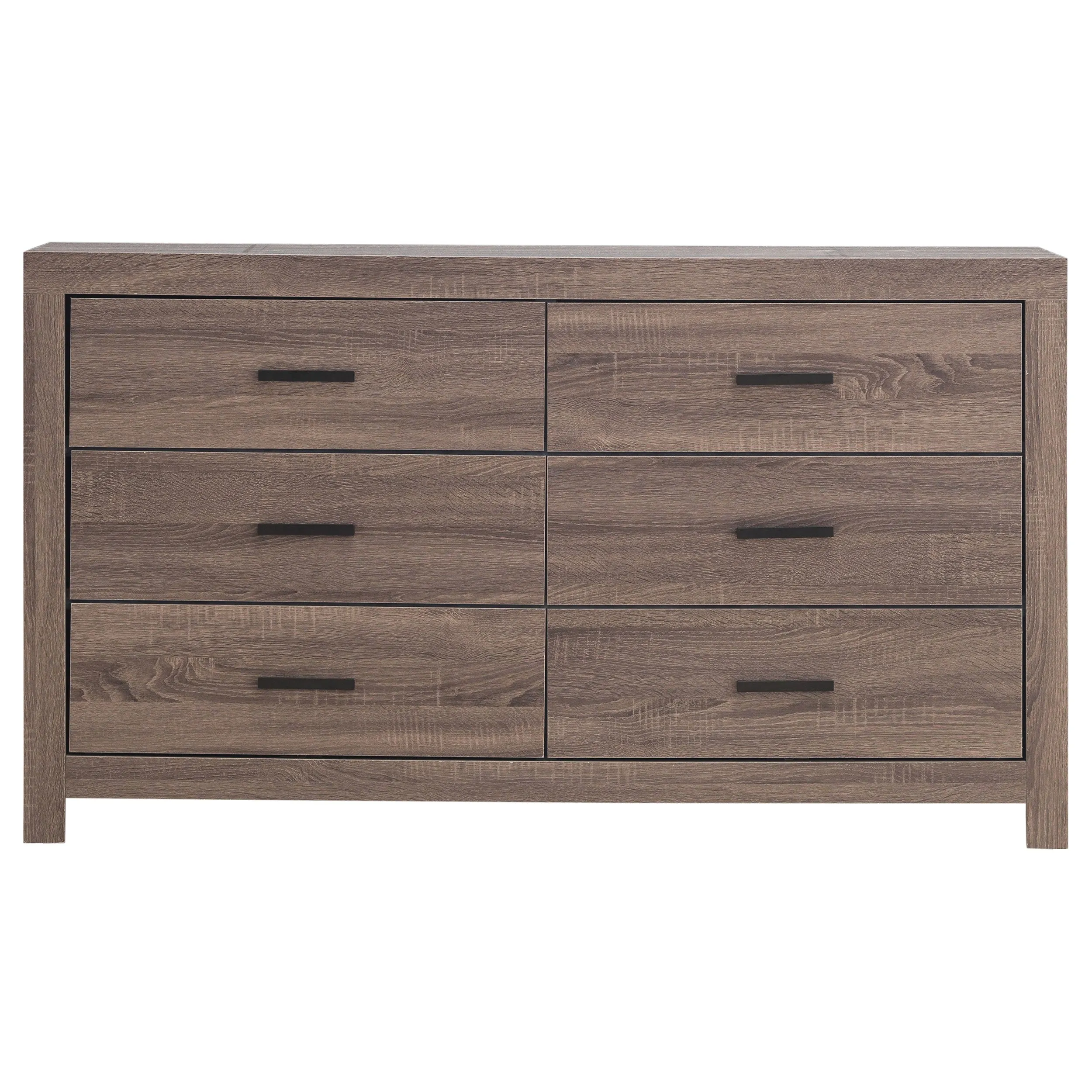 Brantford Barrel Oak 4-Piece Queen Storage Bedroom Set - Image 9