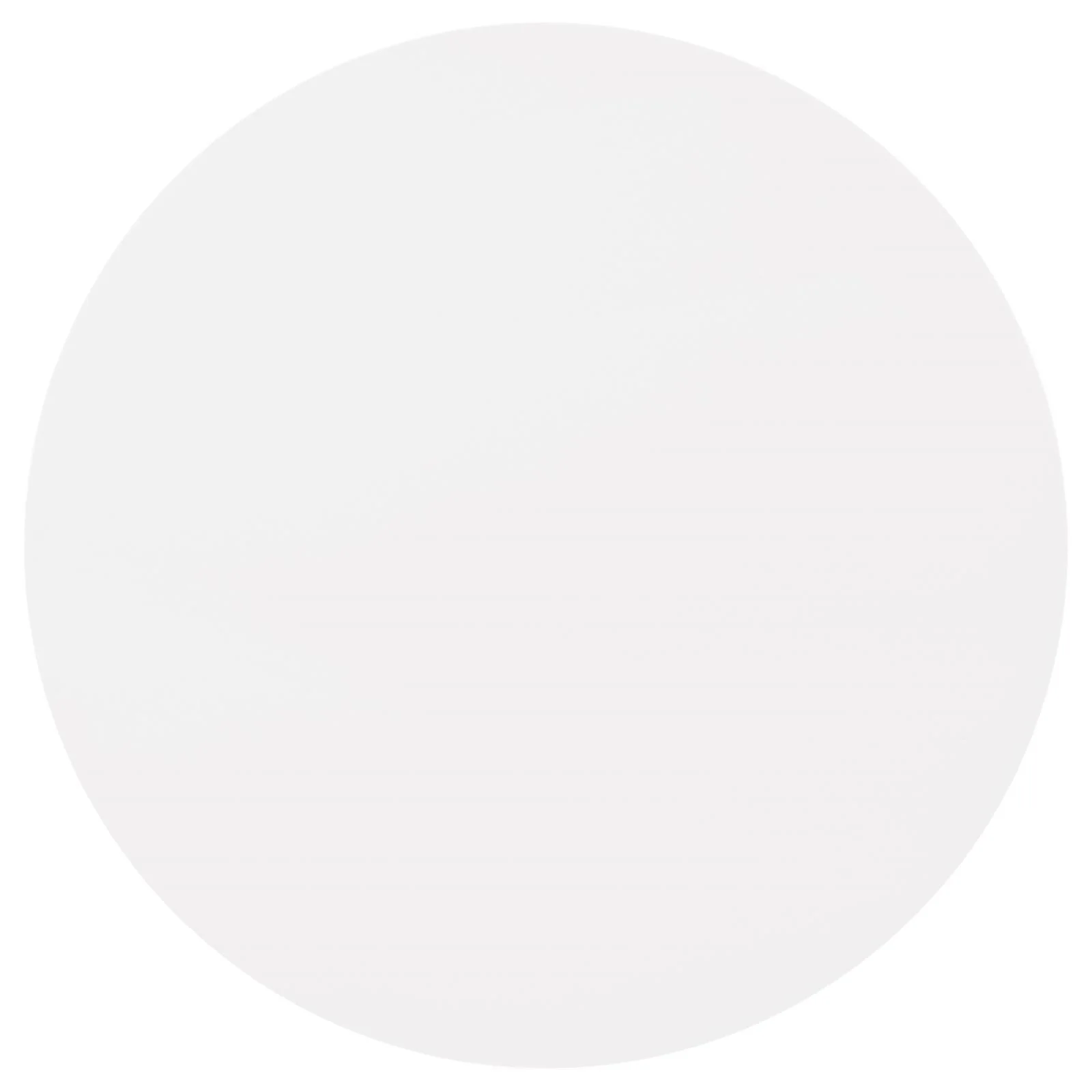 Breckenridge Matte White/Natural Oak Round Dining Table - Image 3