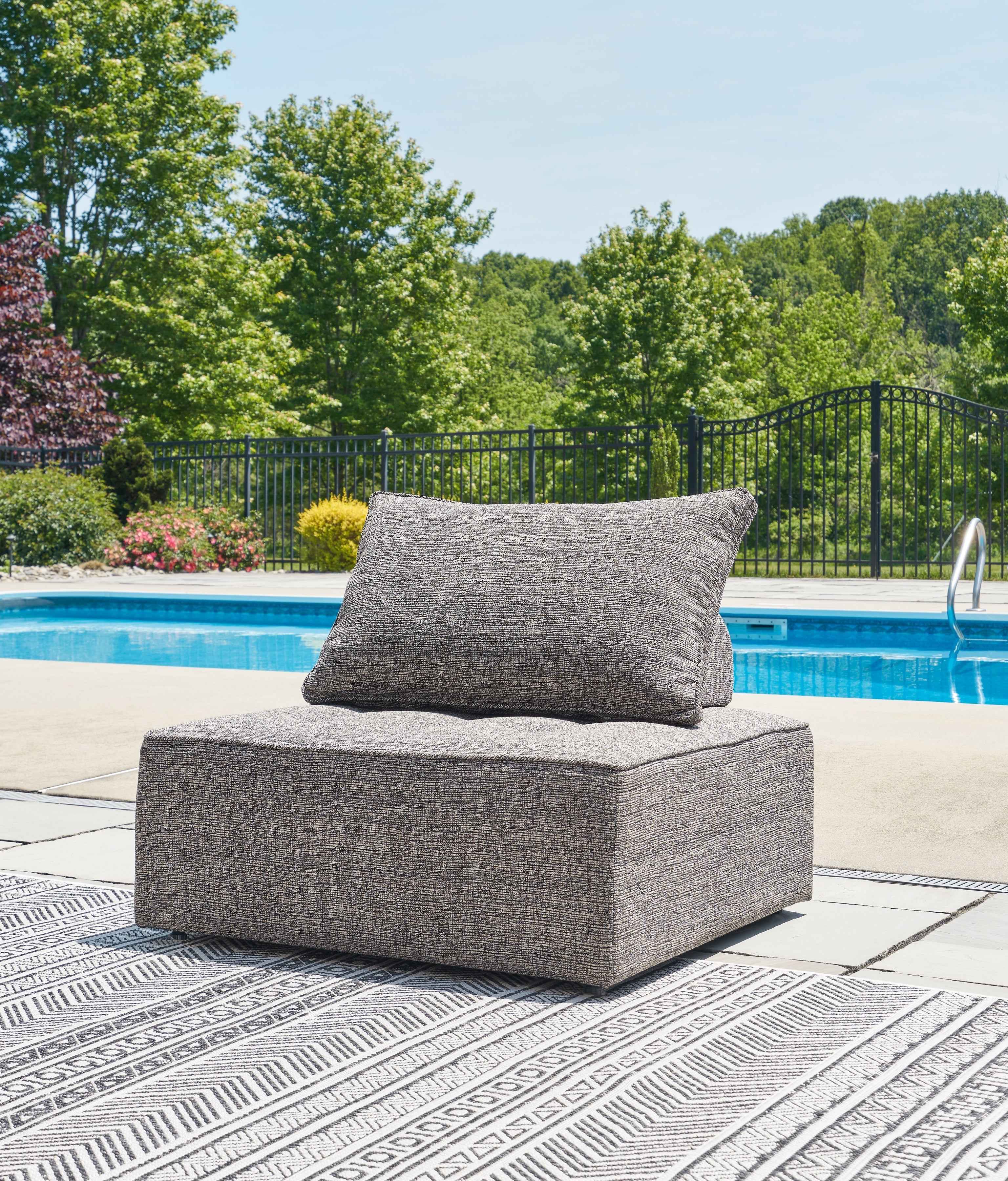Bree Zee Brown 3-Piece Outdoor Modular Seating - Image 11
