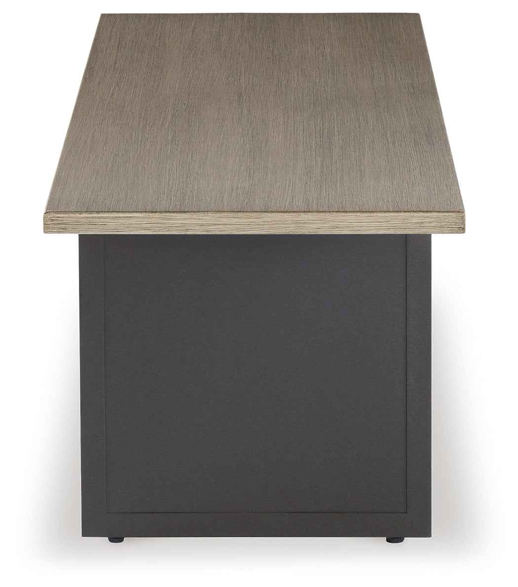 Bree Zee Brown Outdoor End Table - Image 4