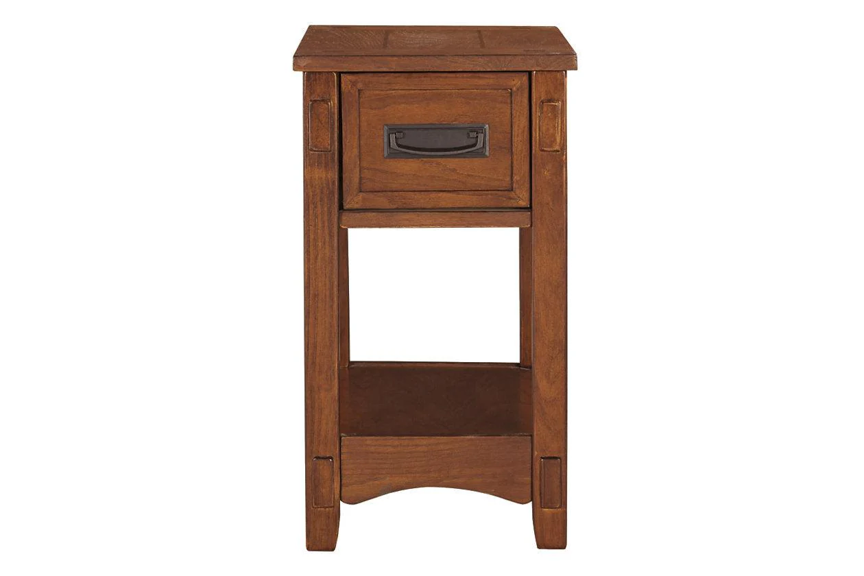 Breegin Brown Chairside End Table - Image 4