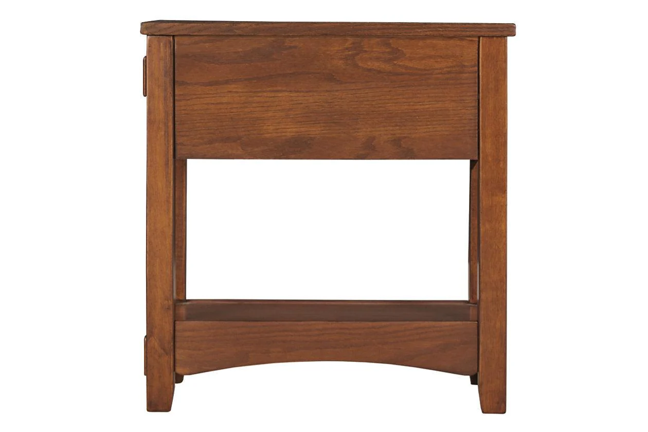 Breegin Brown Chairside End Table - Image 7
