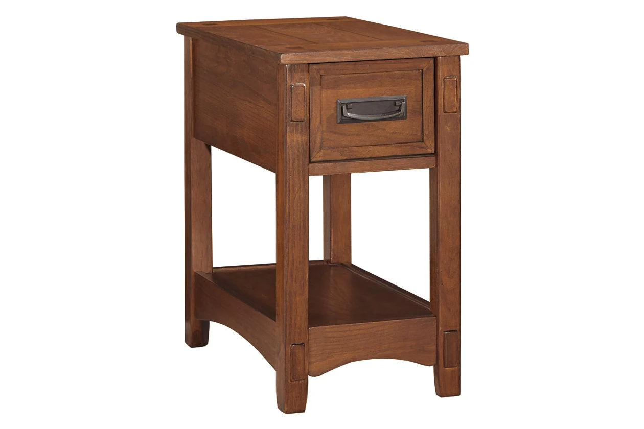 Breegin Brown Chairside End Table - Image 8