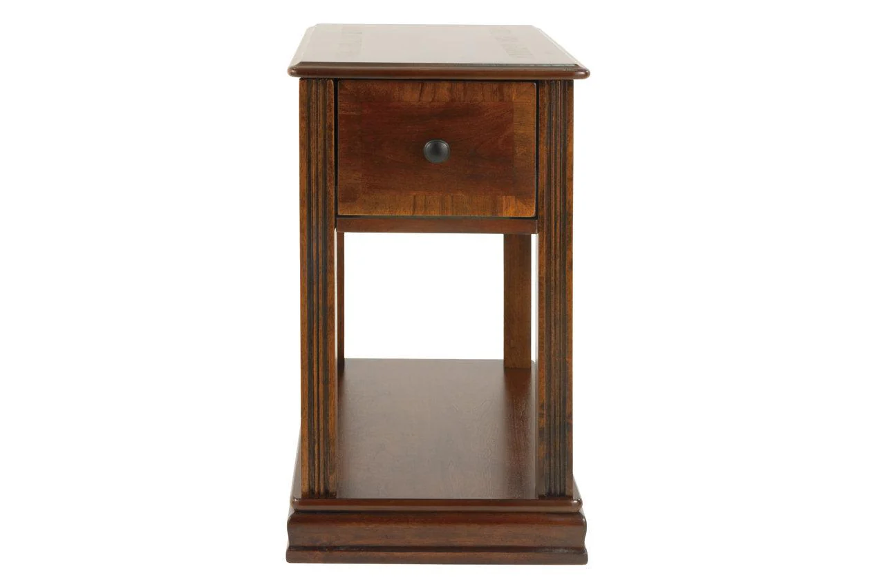 Breegin Brown Chairside End Table - Image 8