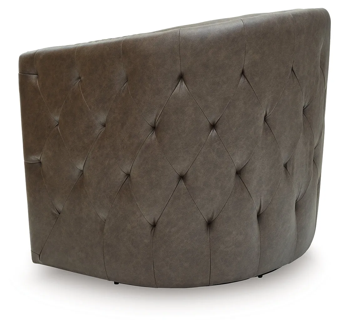 Brentlow Granite Swivel Accent Chair - Image 6