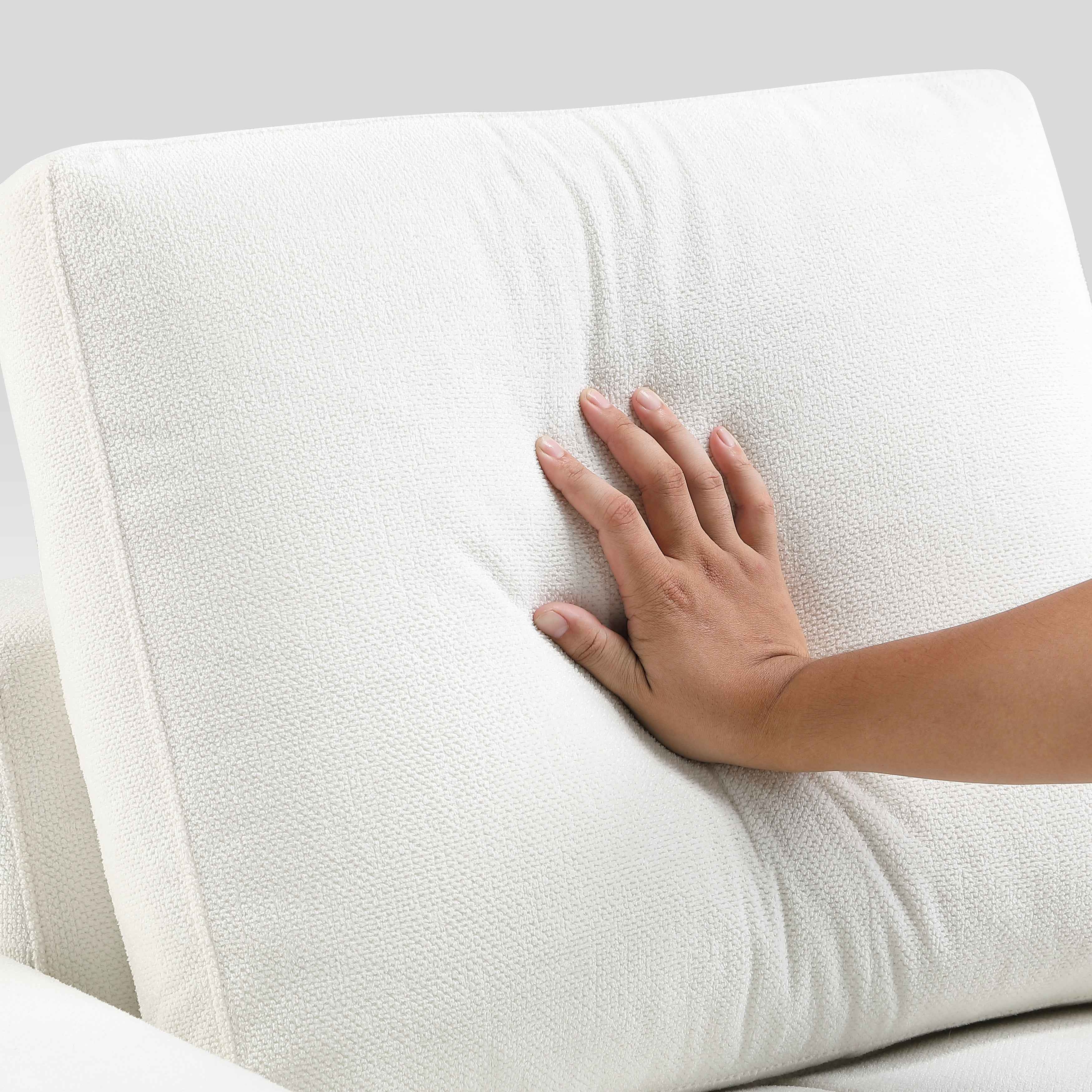 Brera Beige Loveseat - Image 5