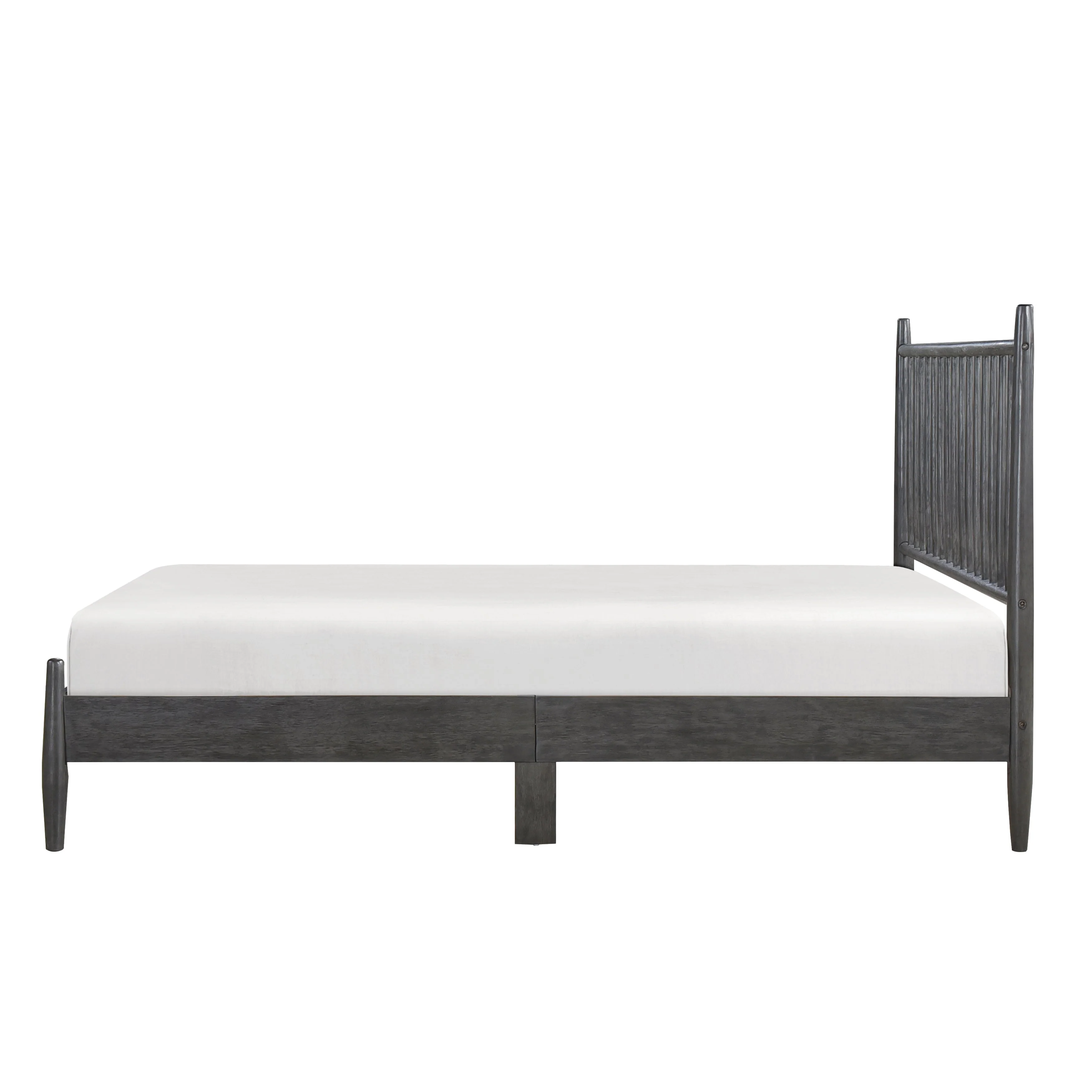 Brickell Gray Full Platform Bed - Image 3