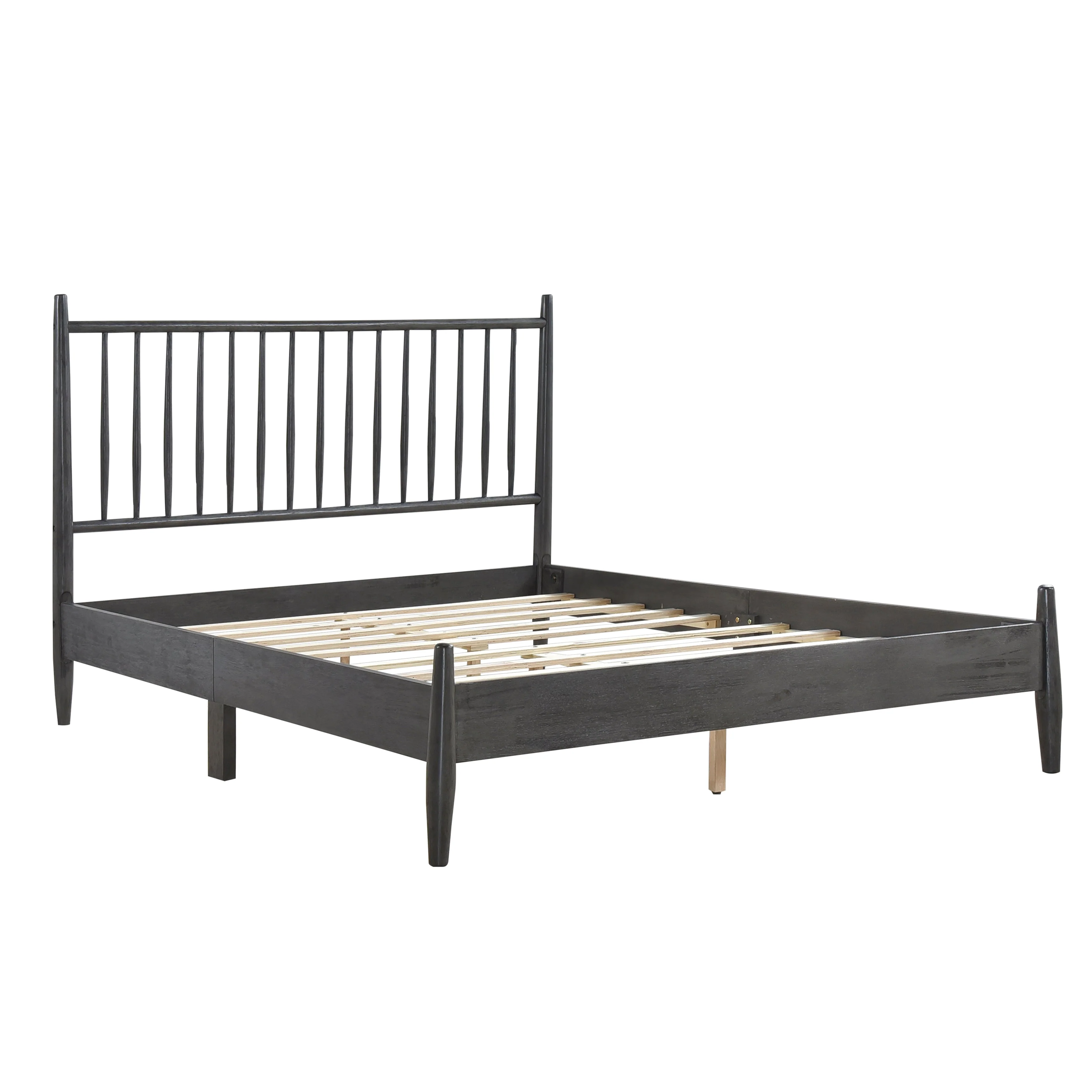 Brickell Gray Full Platform Bed - Image 5
