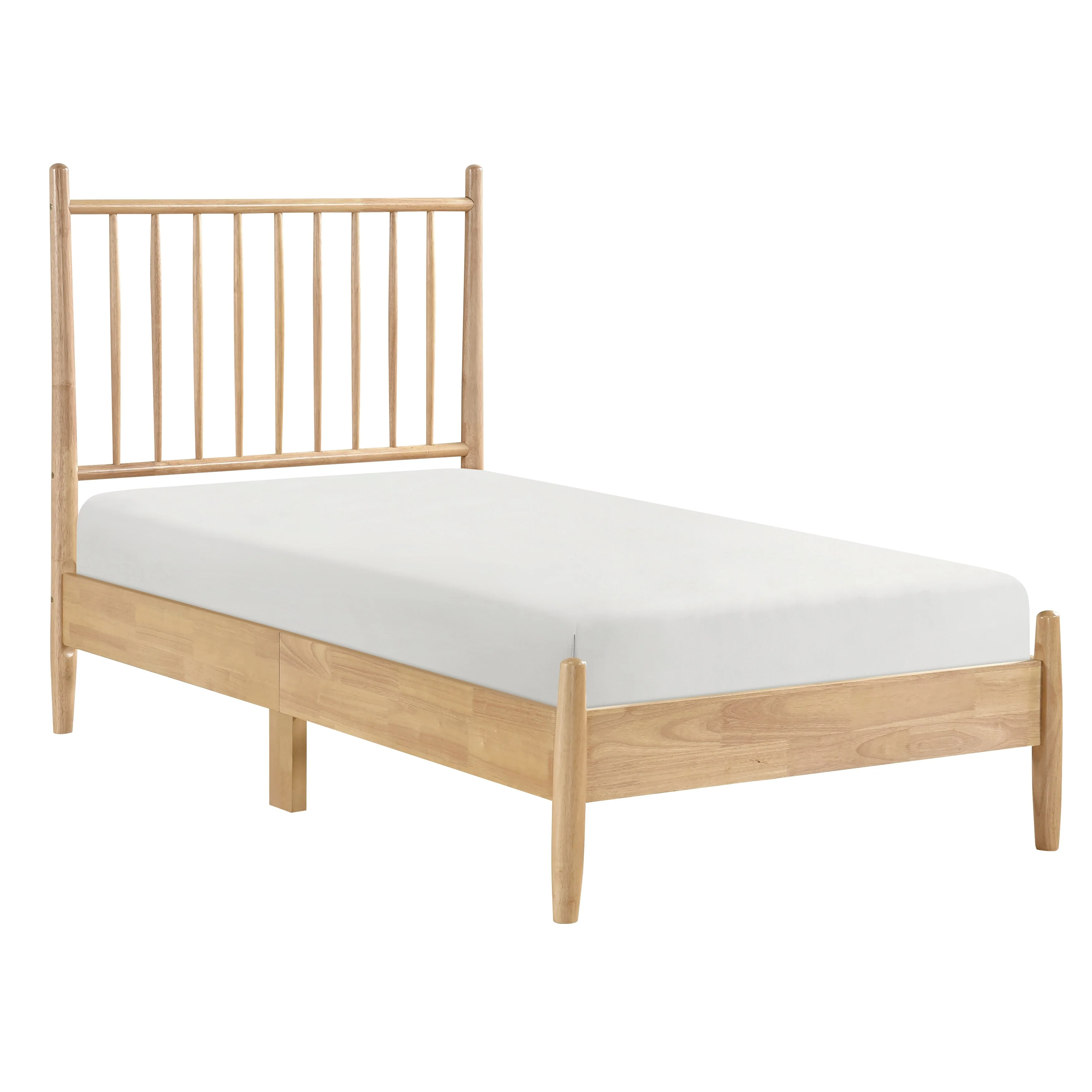 Brickell Natural Twin Platform Bed