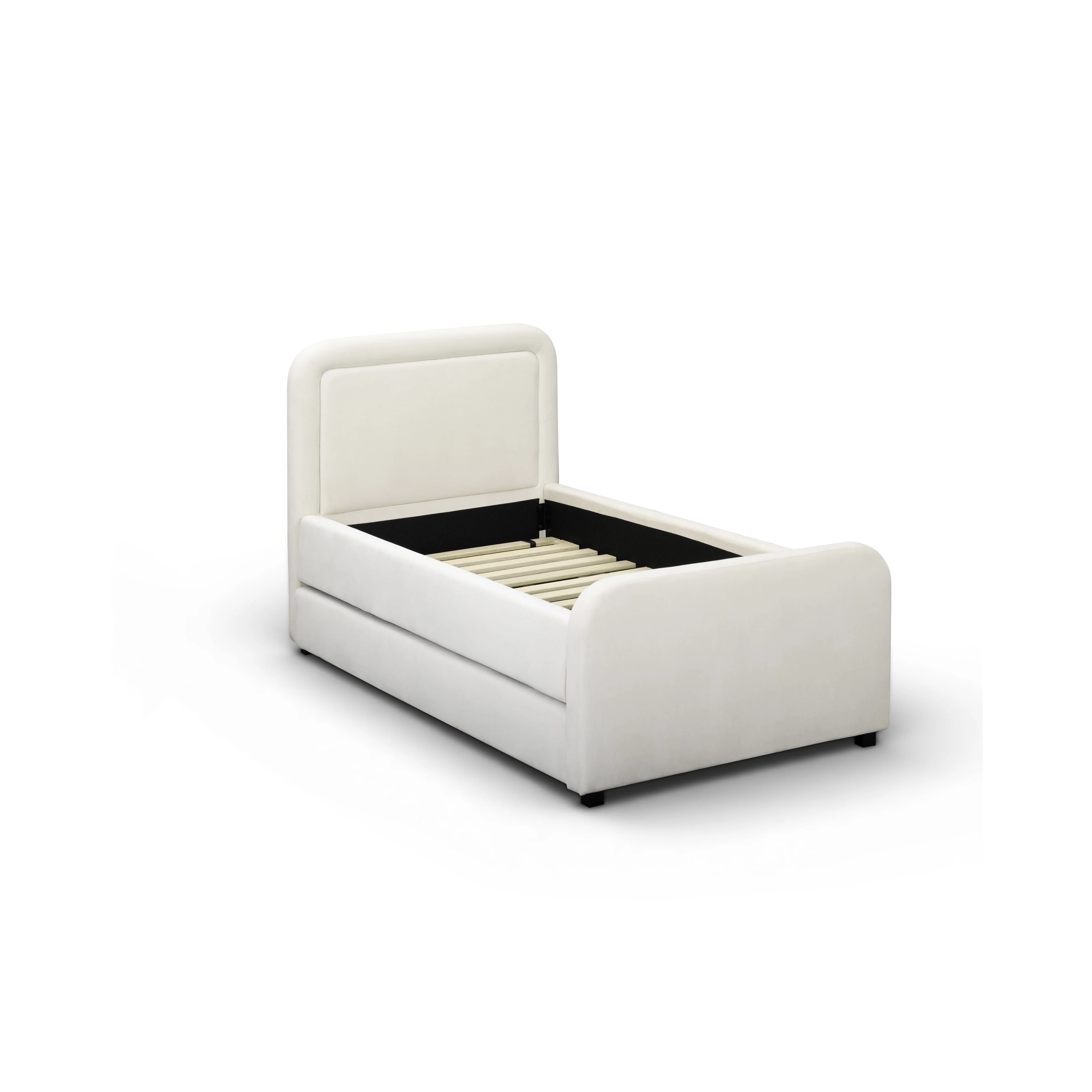 Briella Performance Velvet Trundle Bed in Twin - Image 26