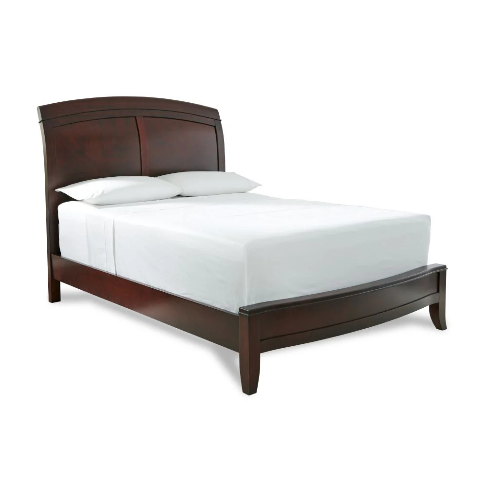 Brighton Wood Twin Sleigh Bed in Cinnamon - Image 5
