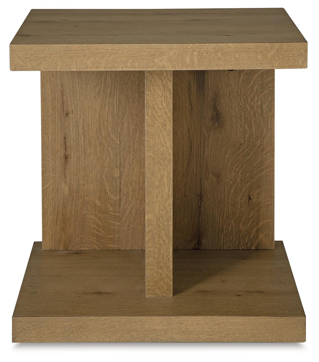 Brinstead Light Brown Chairside End Table - Image 2