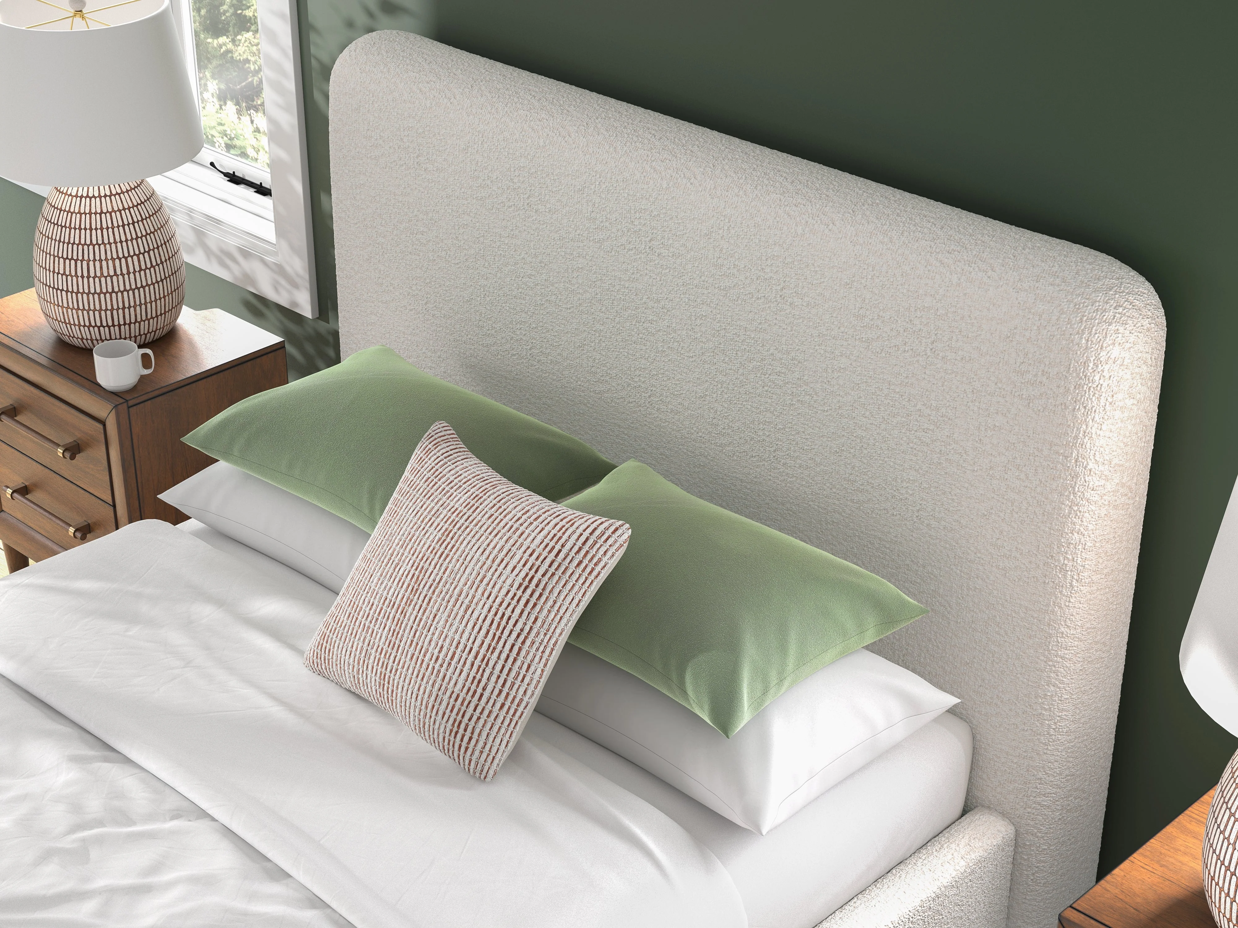 Brintstreet Beige Queen Upholstered Bed - Image 11