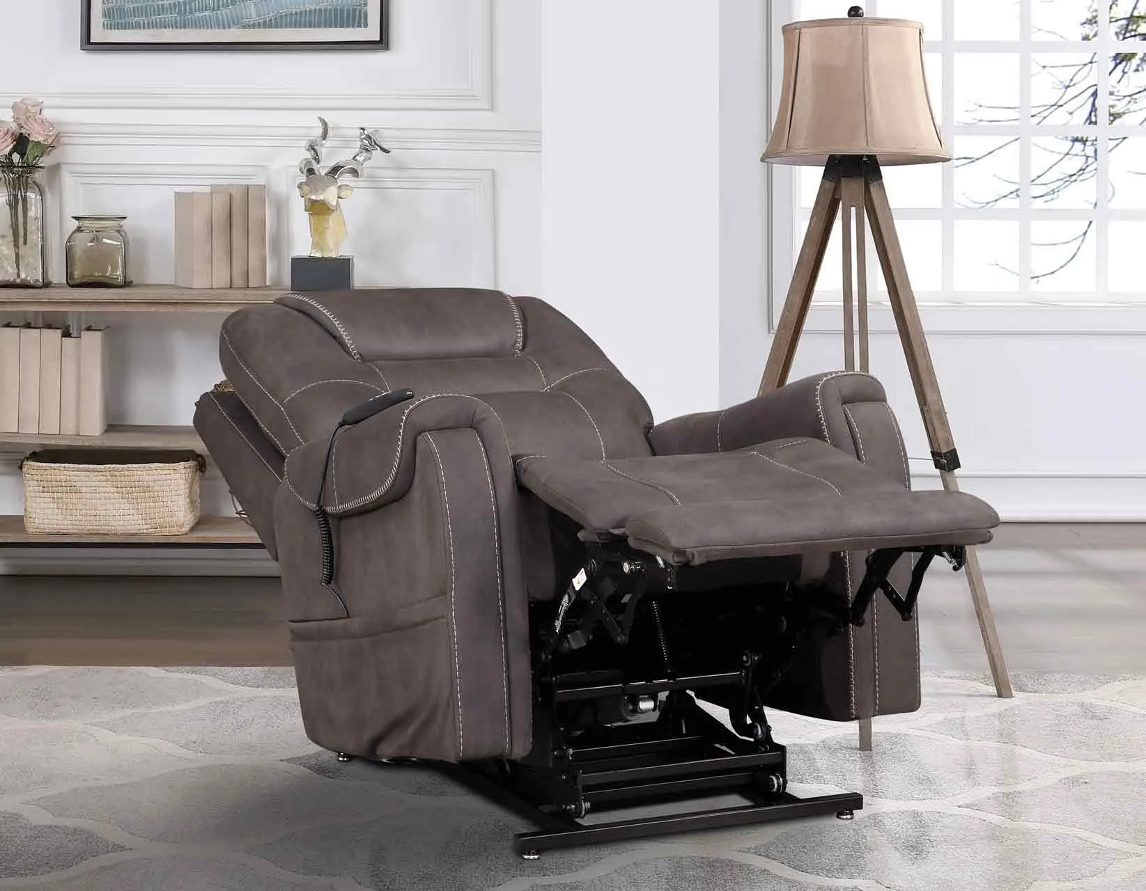 Brisbane Stone Power Lift Chair w/Three Heat Zones - Image 2