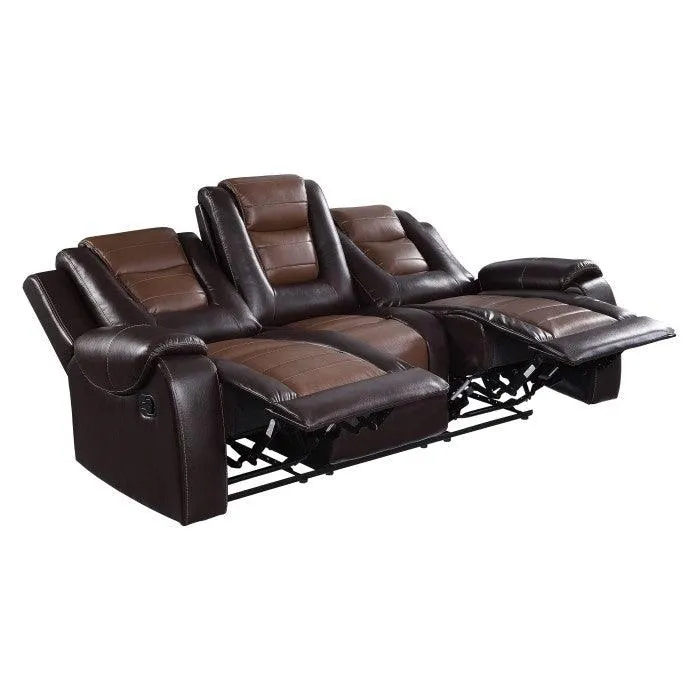Briscoe Brown Double Reclining Living Room Set - Image 5