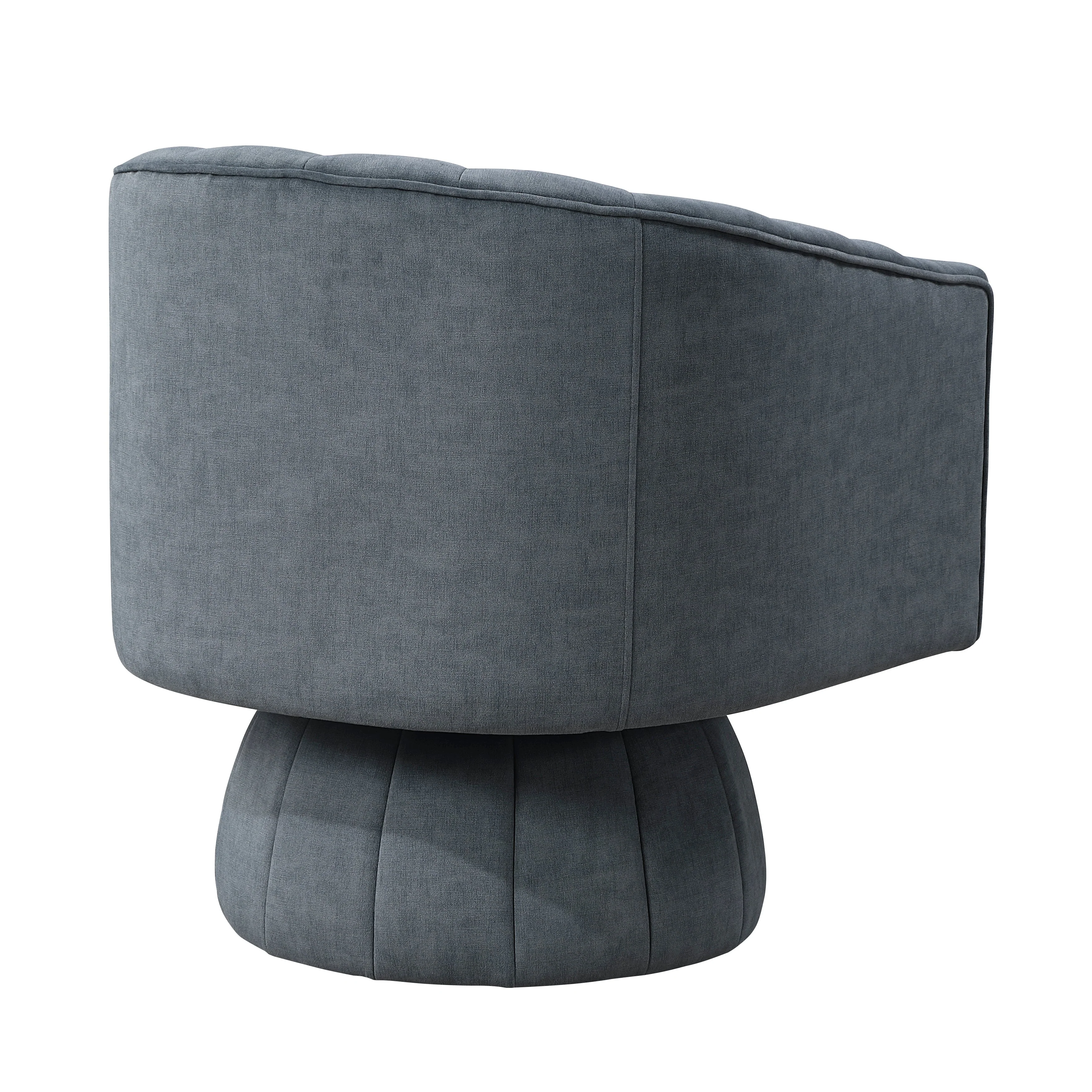 Bristol Dark Gray Swivel Chair - Image 4