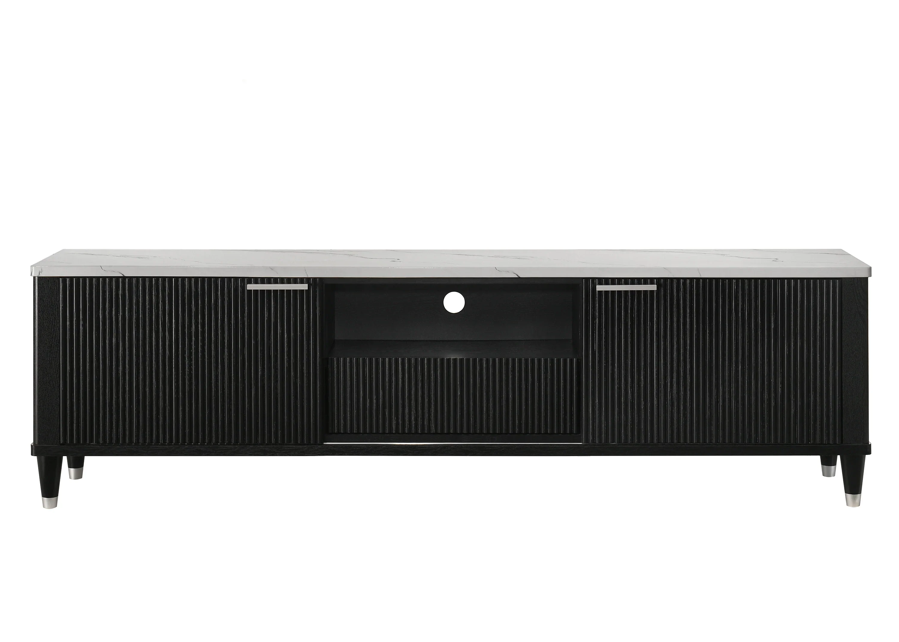 Britany Black TV Stand - Image 6