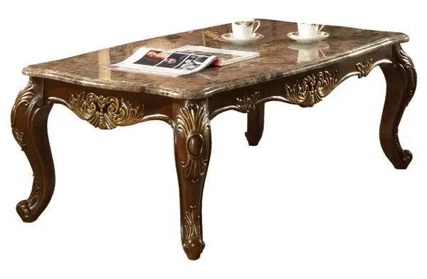 Britney Traditional Cherry Wood Finish Living Room Set - Image 2