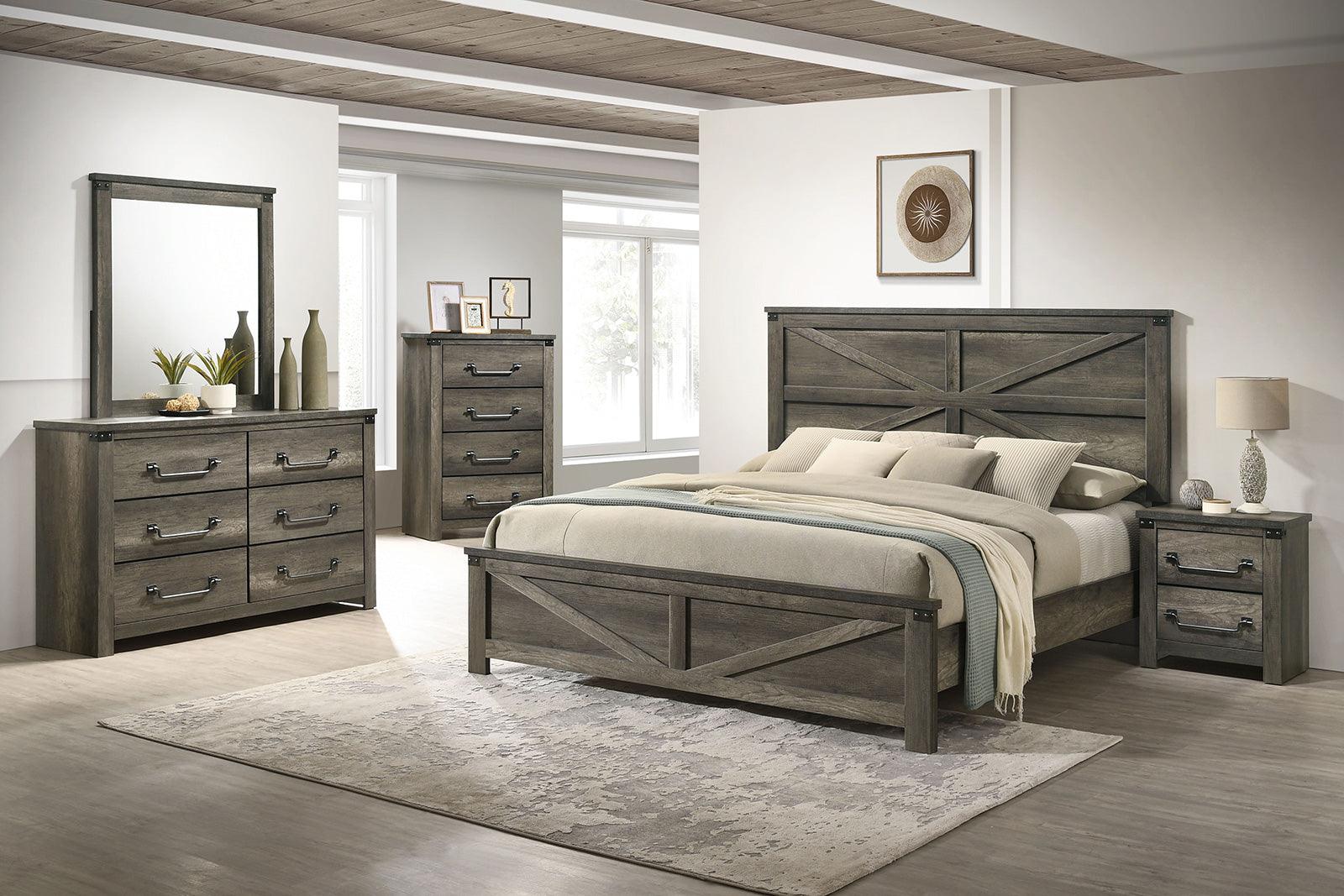 Britonale Rustic Gray 6-Drawer Dresser - Image 3