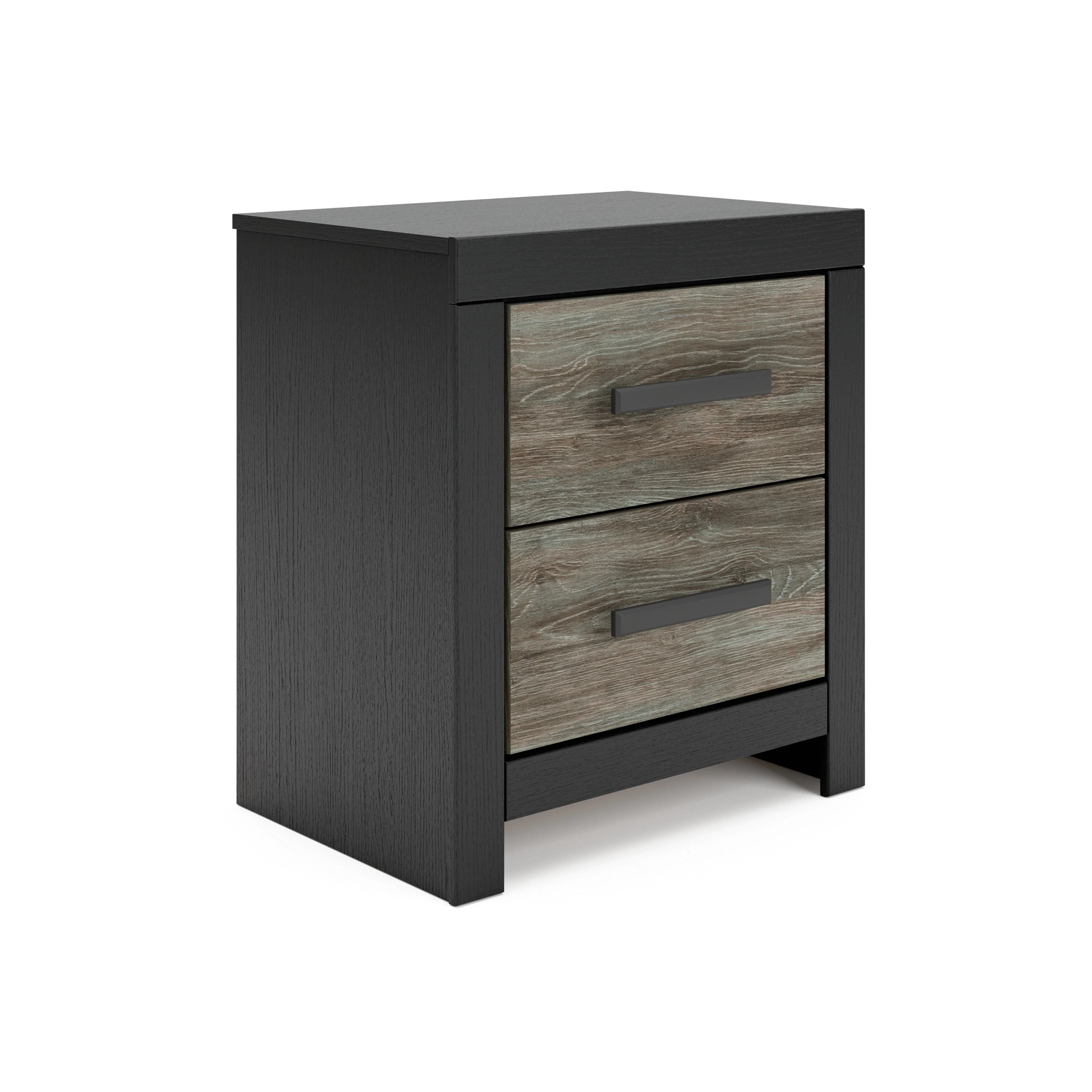 Broachmyn Black/Gray Bookcase Panel Bedroom Set - Image 13