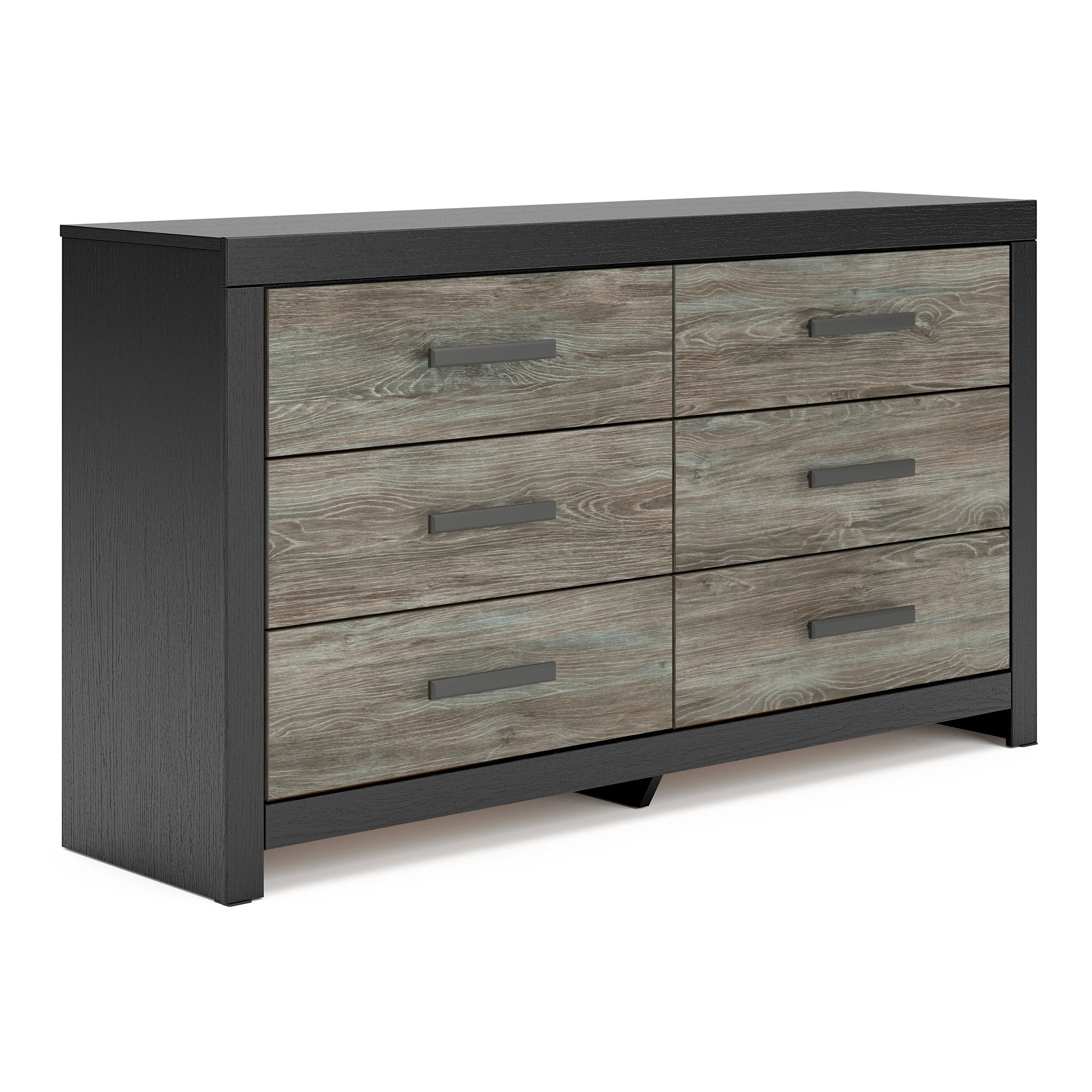 Broachmyn Black/Gray Bookcase Panel Bedroom Set - Image 20
