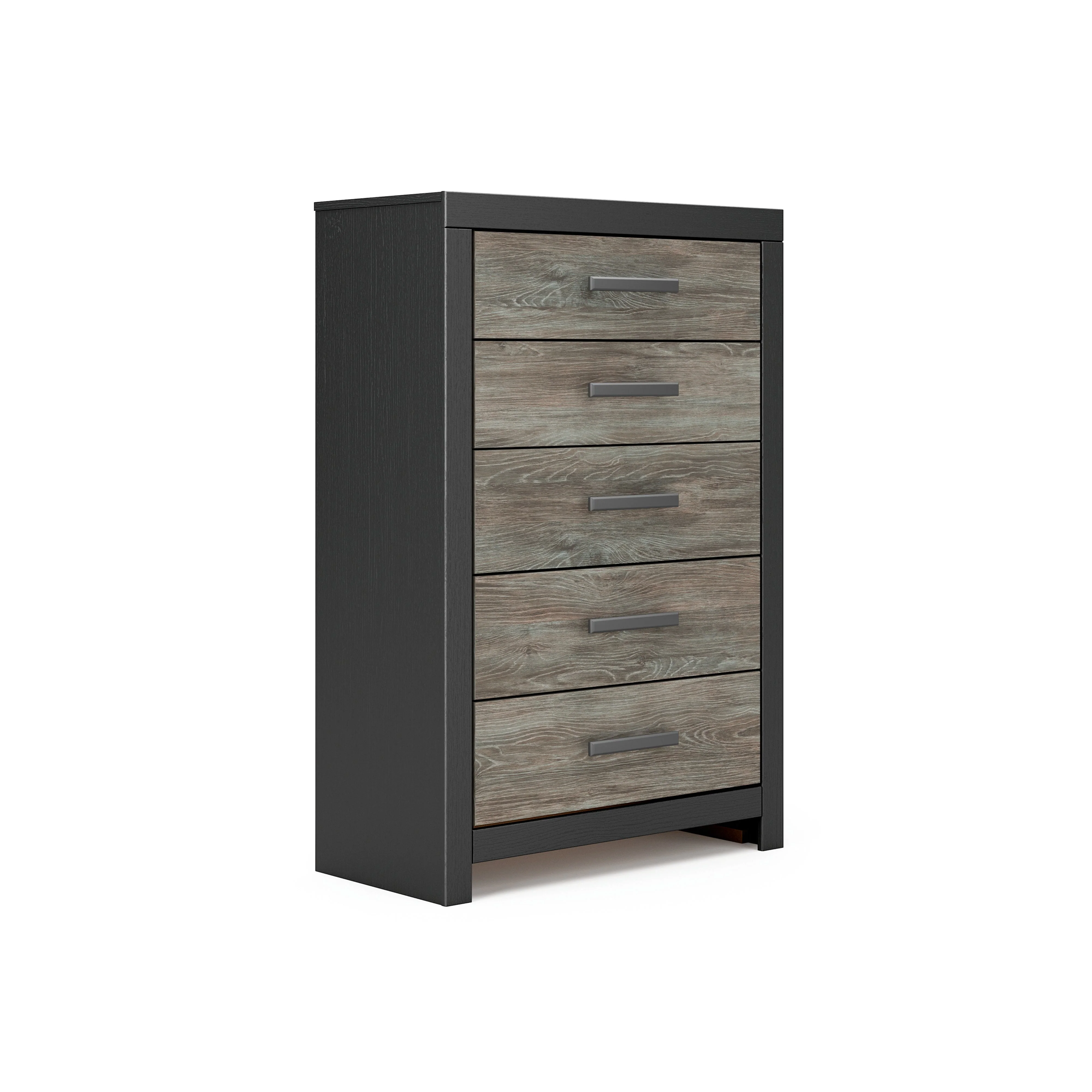 Broachmyn Black/Gray Bookcase Panel Bedroom Set - Image 24