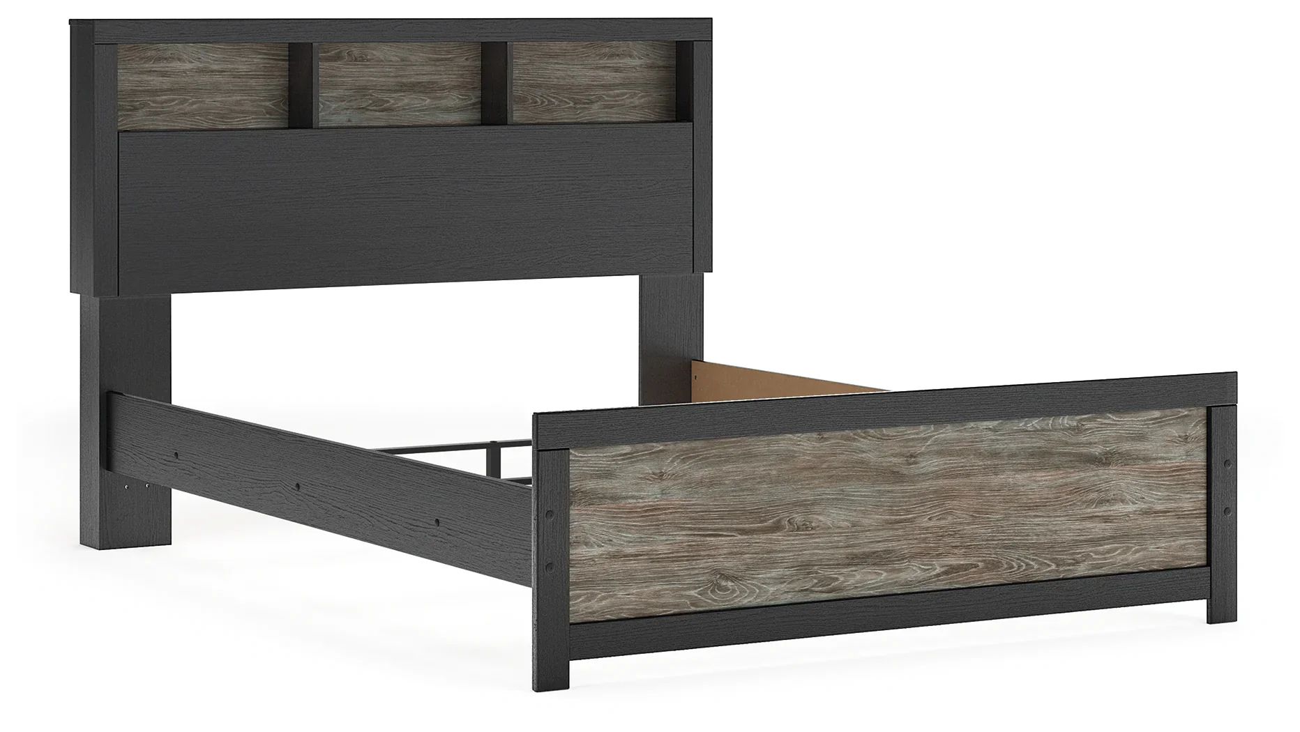 Broachmyn Black/Gray Bookcase Youth Panel Bedroom Set - Image 5