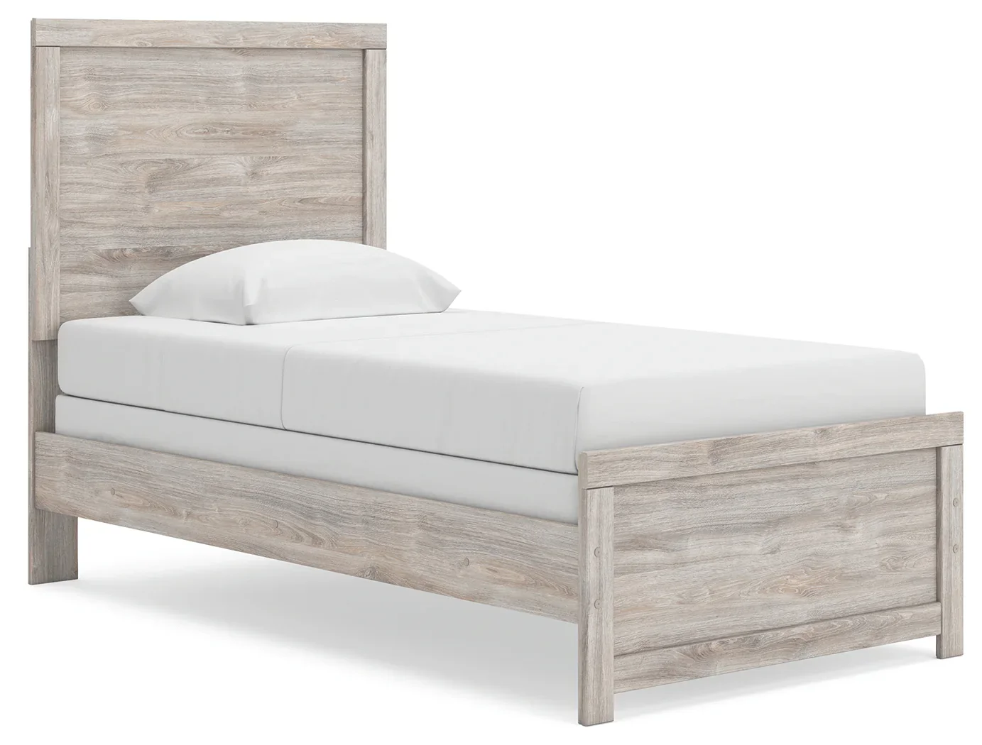Broachmyn Gray Twin Panel Bed