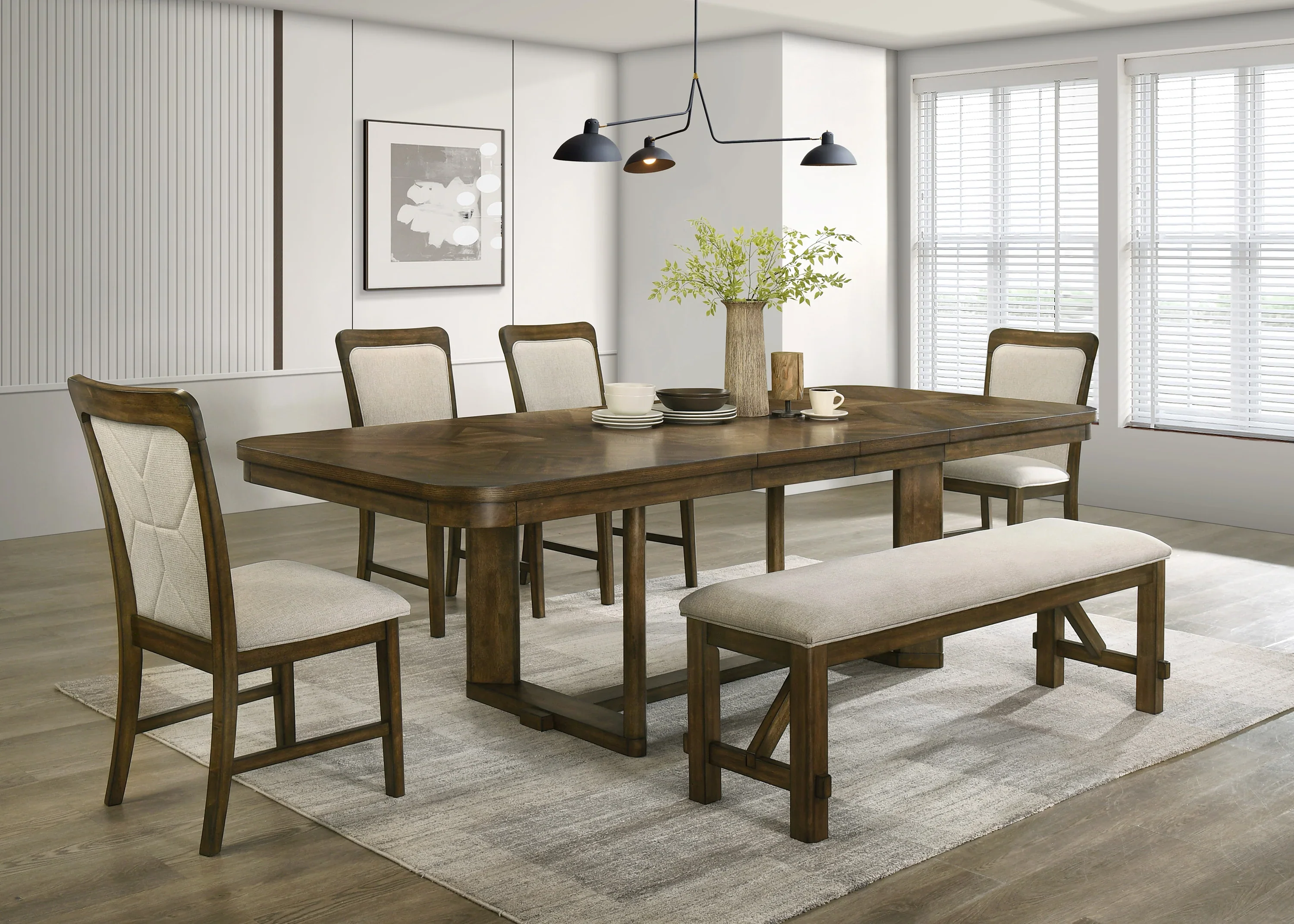 Broadmoor Classic Brown Chairs (Set of 2) - Image 4