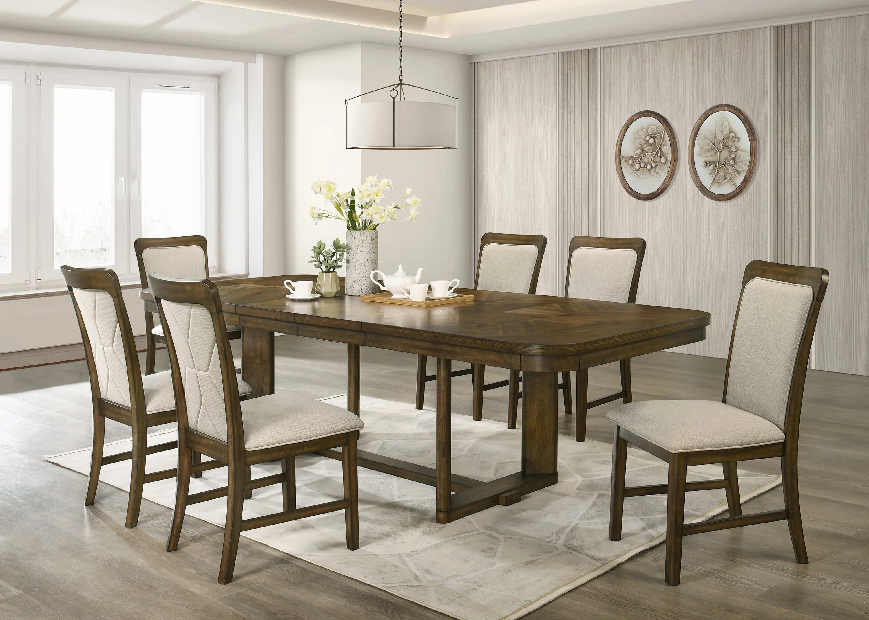 Broadmoor Classic Brown Chairs (Set of 2) - Image 5