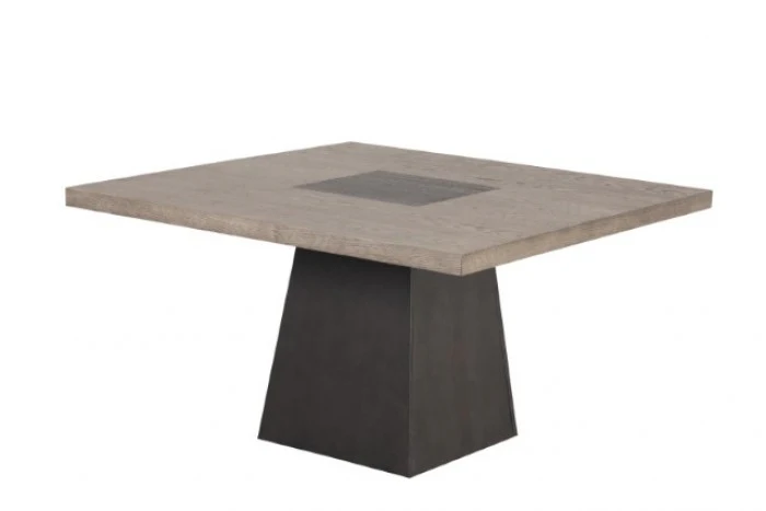 Broager Rustic Oak/Dark Walnut 5-Piece Dining Room Set - Image 2