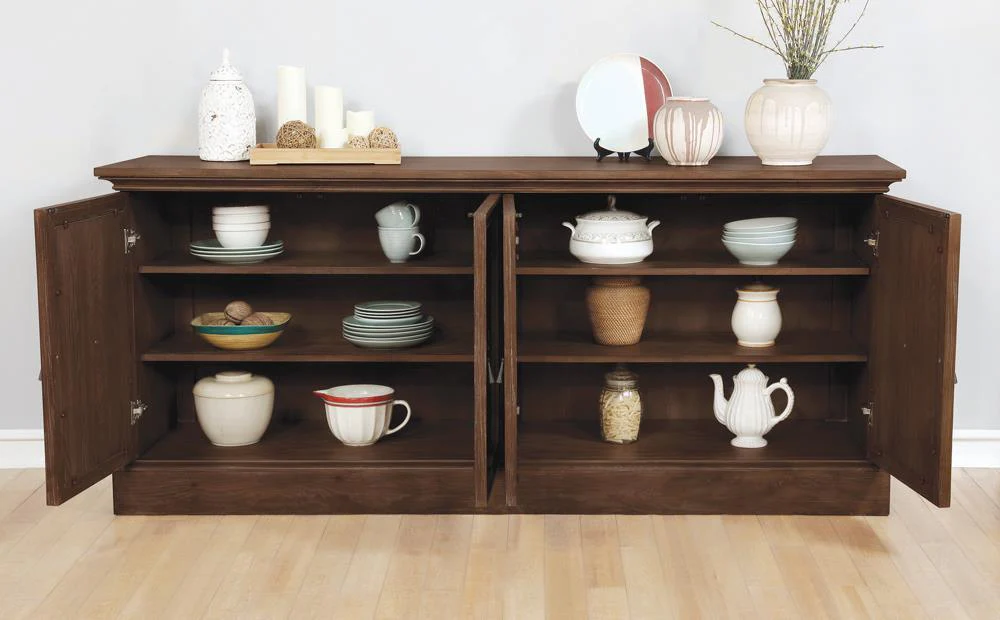 Brockway Cove 4-Door Server Antique Java - Image 2