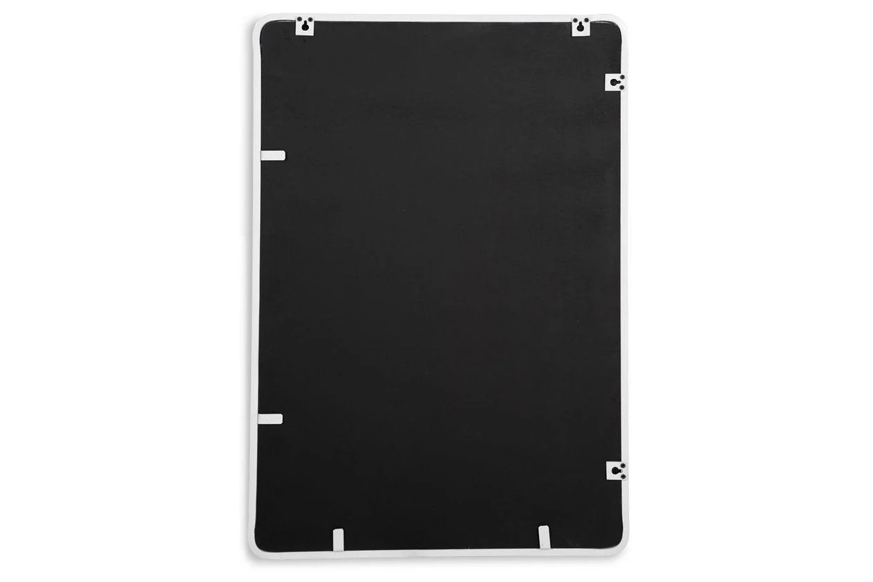 Brocky White Accent Mirror - Image 6