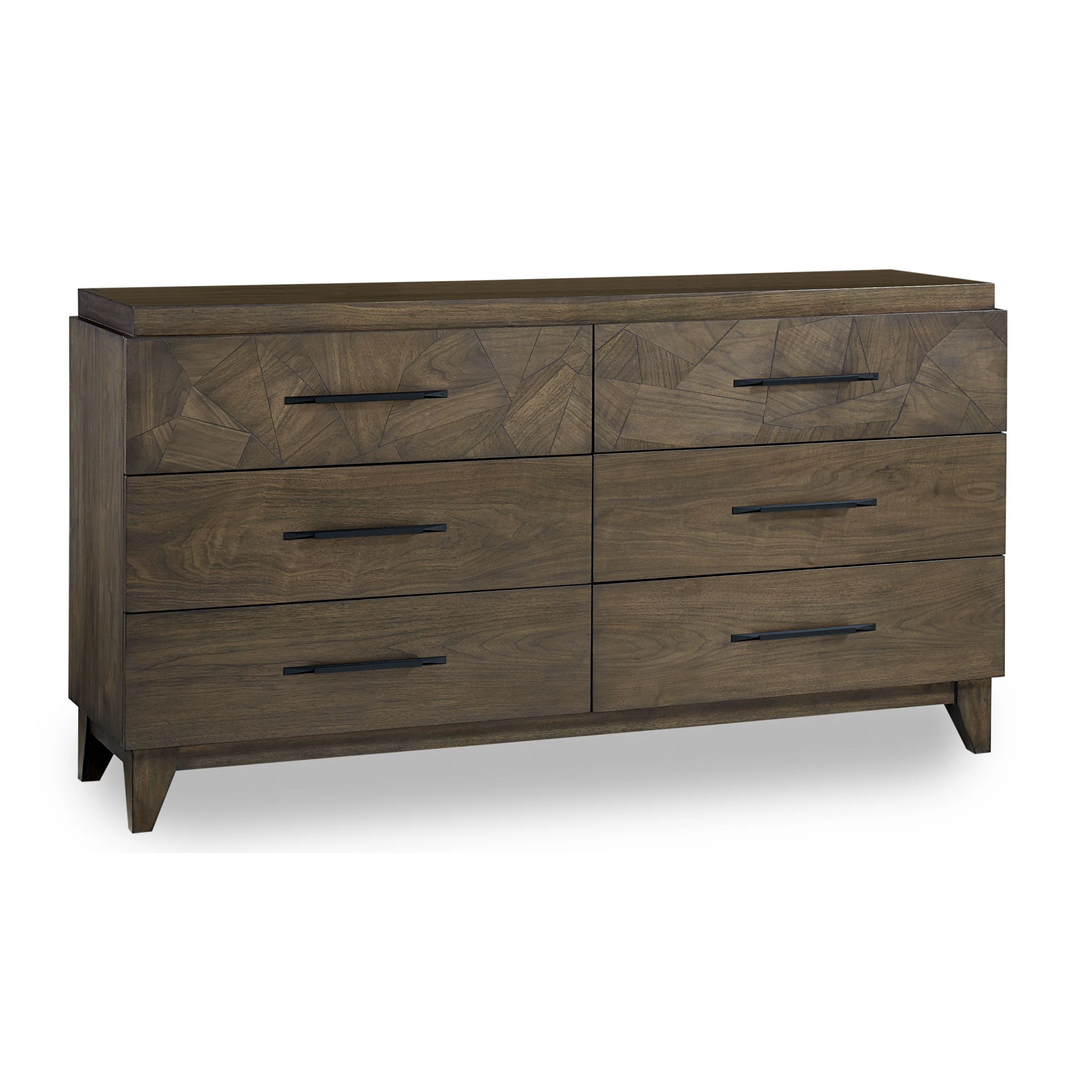Broderick Six-Drawer Dresser  in Wild Oats Brown - Image 6
