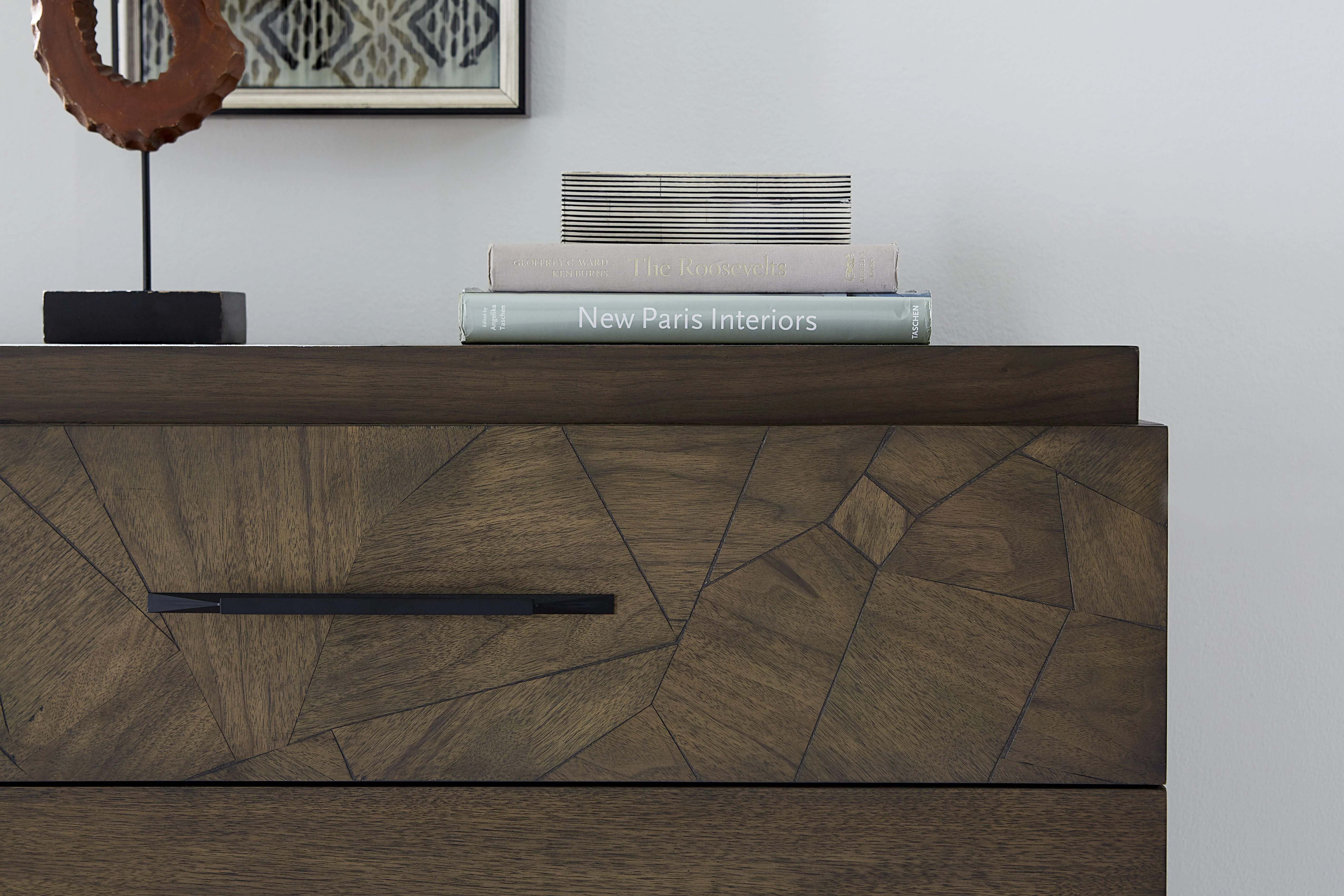Broderick Two-Drawer Nightstand in Wild Oats Brown - Image 4