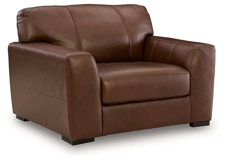 Brogliano Canyon Leather Chair and a Half - Image 2