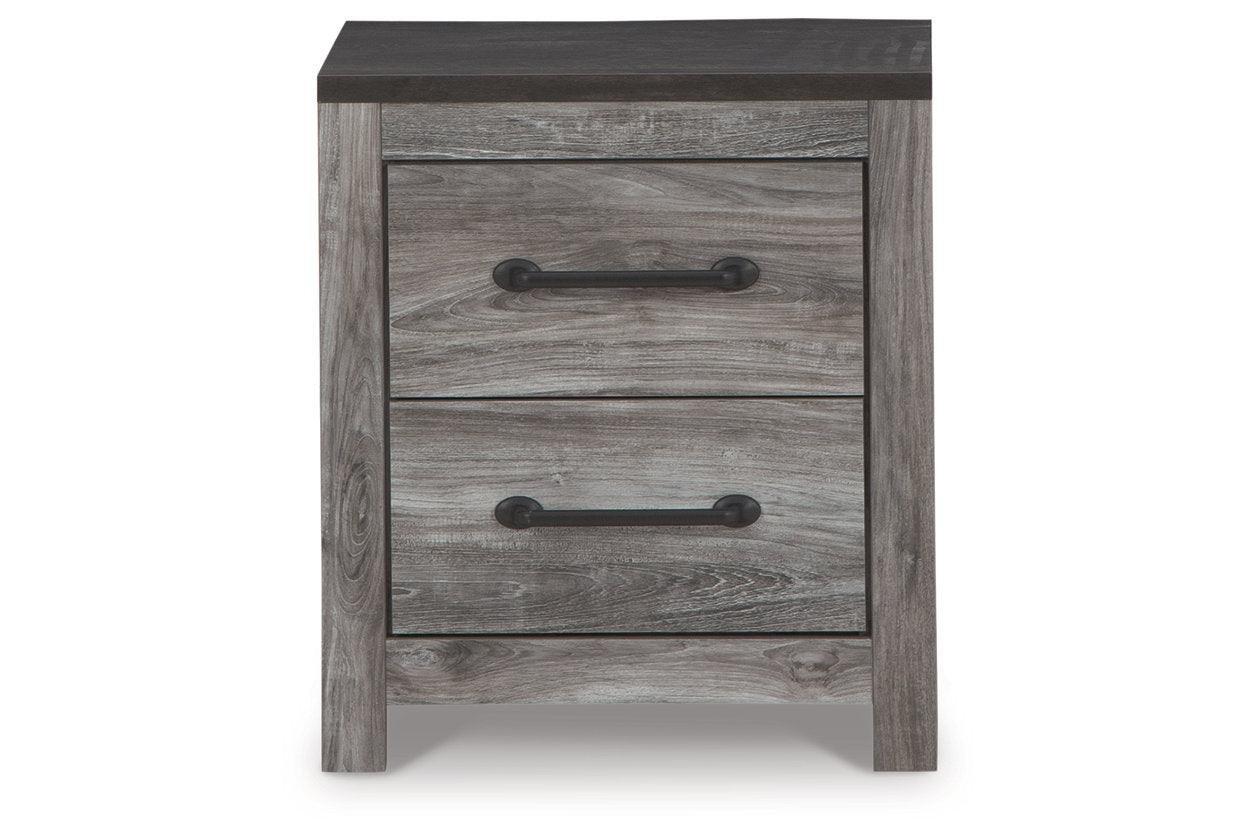 Bronyan Dark Gray Nightstand - Image 3